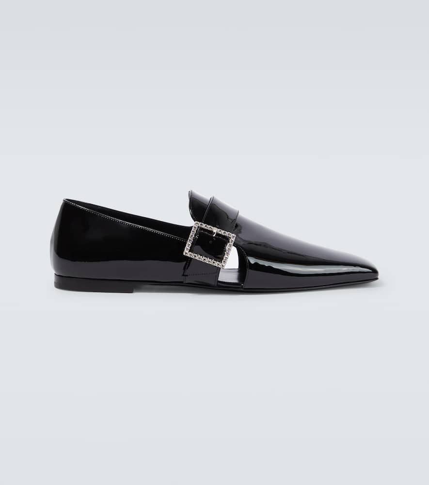 Saint Laurent Paris Tristan Slippers in patent leather Size US 10 / EU 43 - 1 Thumbnail