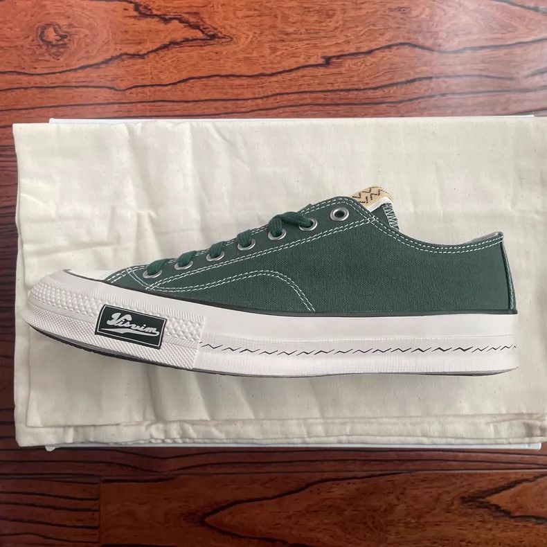 Visvim Visvim 23ss SKAGWAY LO CANVAS green shoes with thin soles-2 Size US 8 / EU 41 - 3 Thumbnail