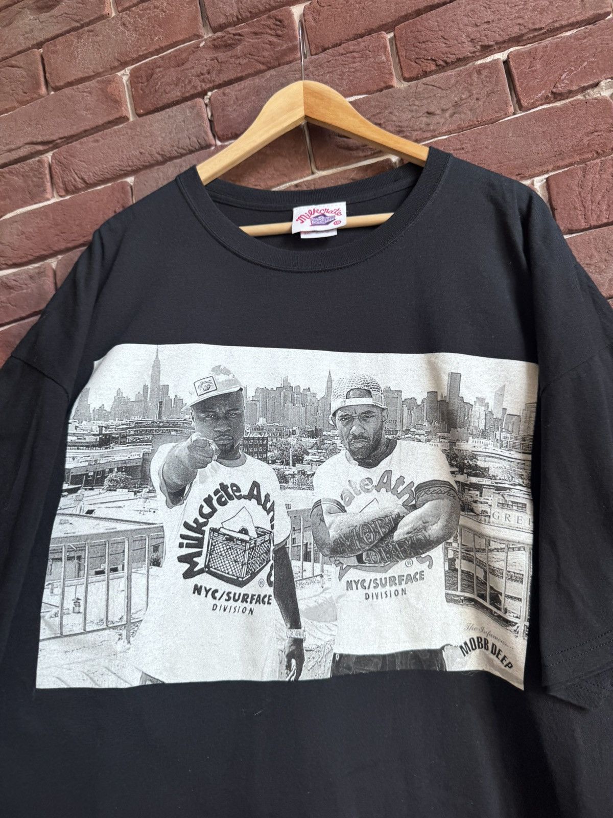 Band Tees Mobb Deep Milkcrate Grail 3XL Band Rap Tee Y2k 00s Vintage Size US XXL / EU 58 / 5 - 3 Thumbnail