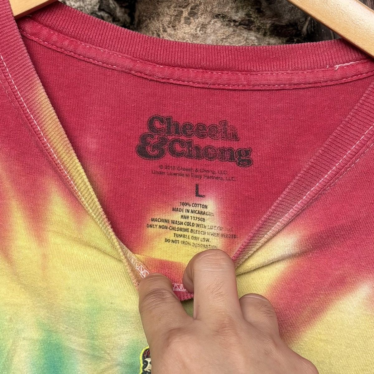 Mtv Cheech and Chong Tie Dye Graphic Psychedelic Comedy Tee Size US L / EU 52-54 / 3 - 4 Thumbnail
