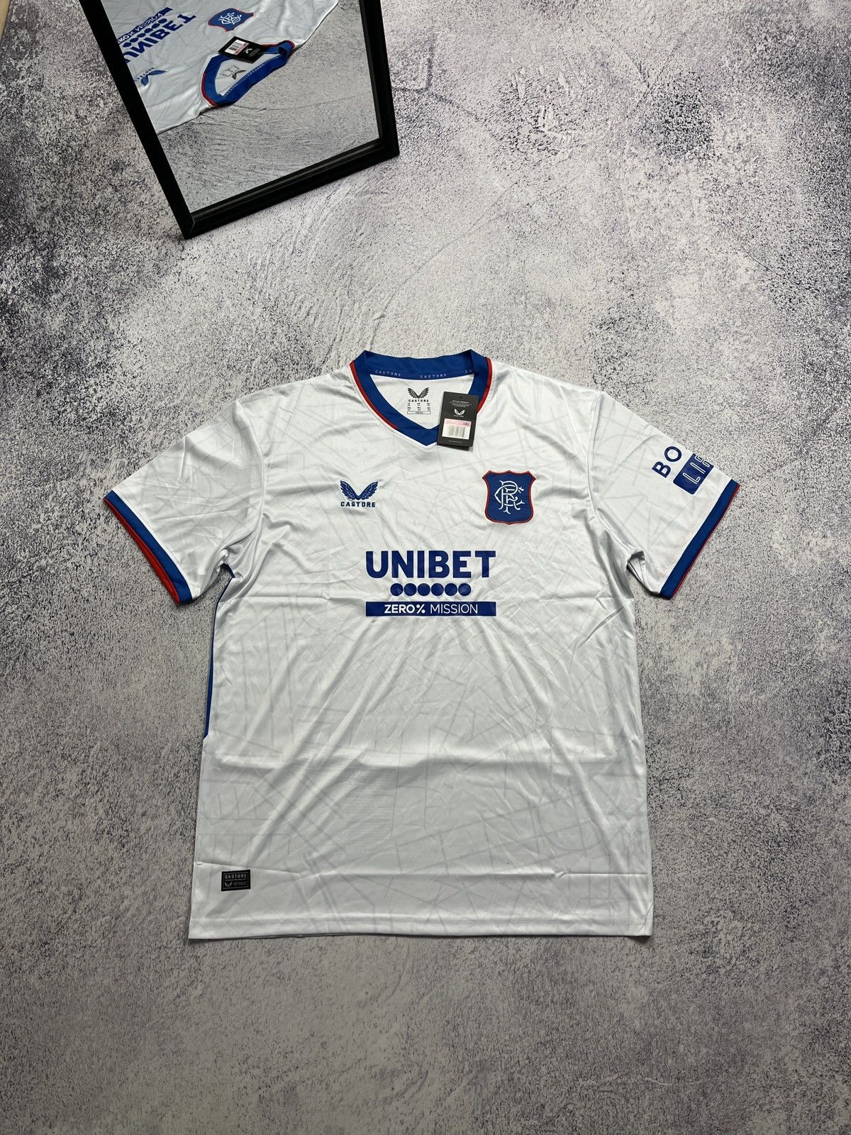 Glasgow Rangers 2024/25 Away Football Shirt Soccer Jersey