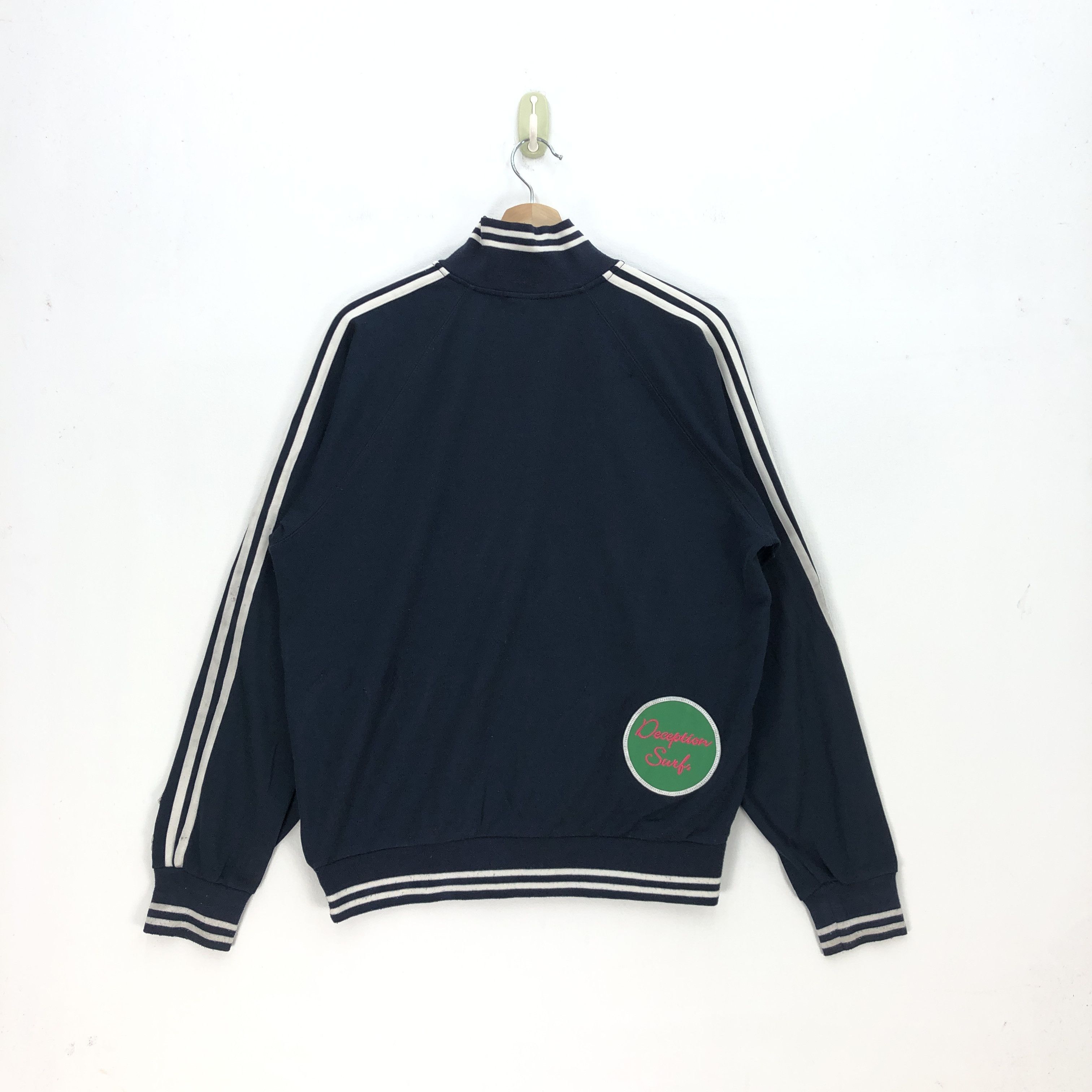 Champion × Vintage Vintage Deception Zipper Sweater Champion Sweatshirt Size US M / EU 48-50 / 2 - 2 Thumbnail