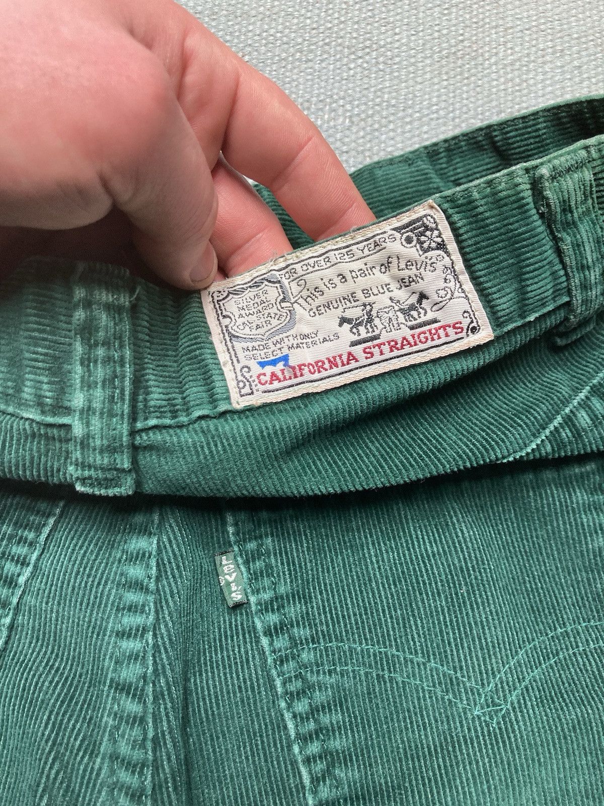 Levi's × Vintage Vintage 70s Levi’s corduroy pants California straights 25x32 Size 25" / US 0 / IT 36 - 4 Thumbnail