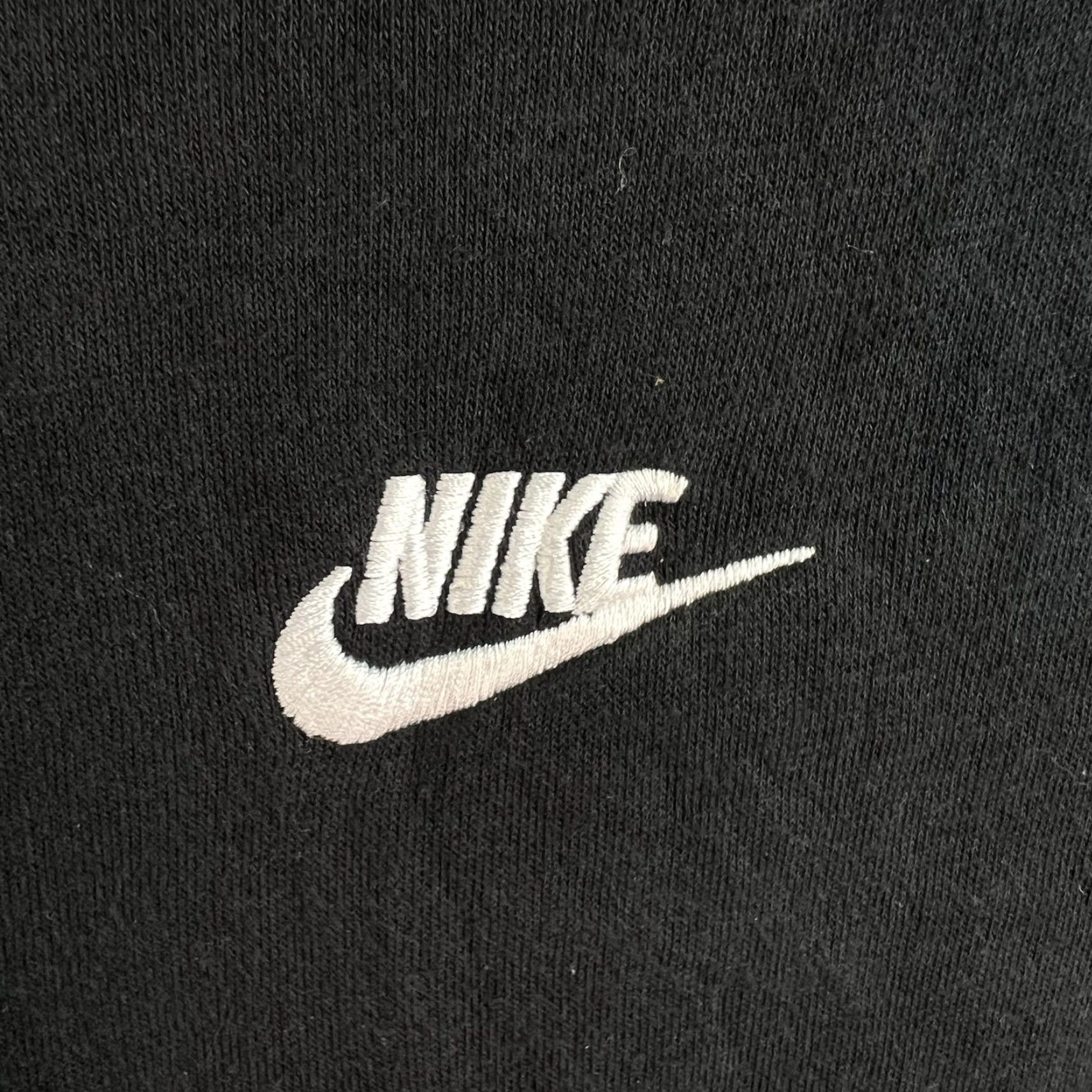 Nike Nike Full Zip Hooded Sweatshirt Mens 2XL Black Embroidered Sportswear Size US XXL / EU 58 / 5 - 2 Thumbnail