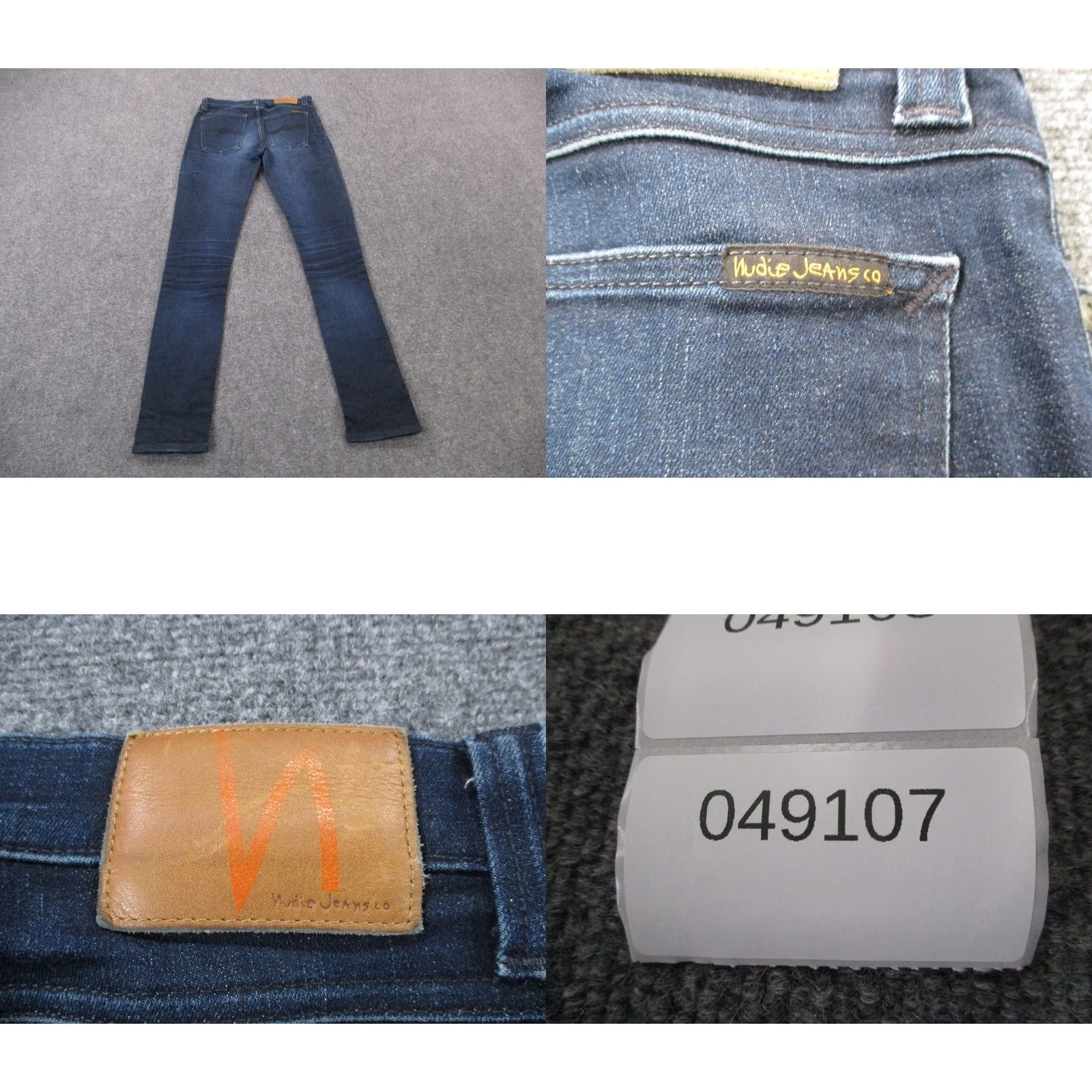 Nudie Jeans Nudie Jeans Co Mens Jeans 30 Blue Straight Lean Dean Country Work Casual Denim Size US 30 / EU 46 - 9 Thumbnail