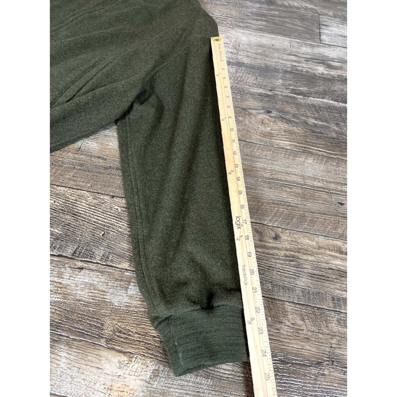 Ralph Lauren VINTAGE Polo Ralph Lauren Bomber Jacket Mens L Wool Zipper Green USA Size US L / EU 52-54 / 3 - 5 Thumbnail