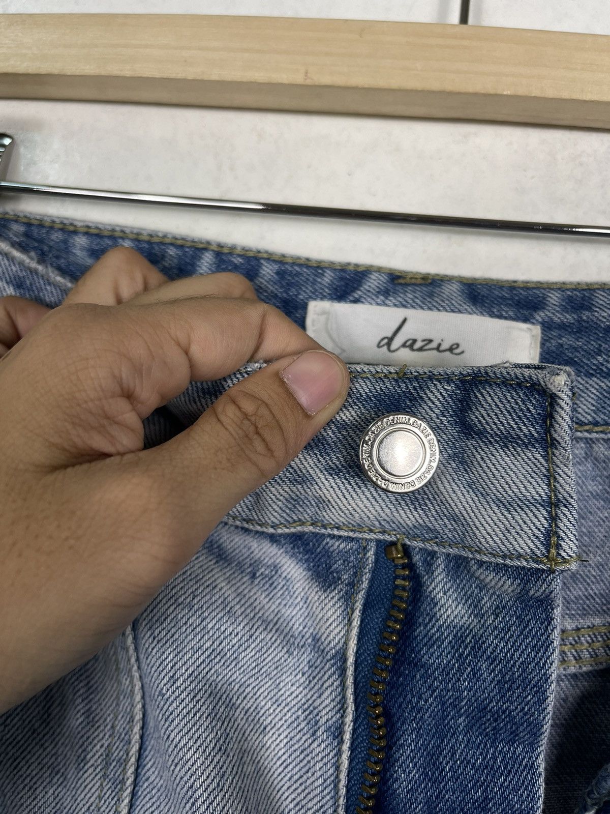 Japanese Brand Crazy Dazie Baggy Jeans Size US 26 / EU 42 - 9 Thumbnail