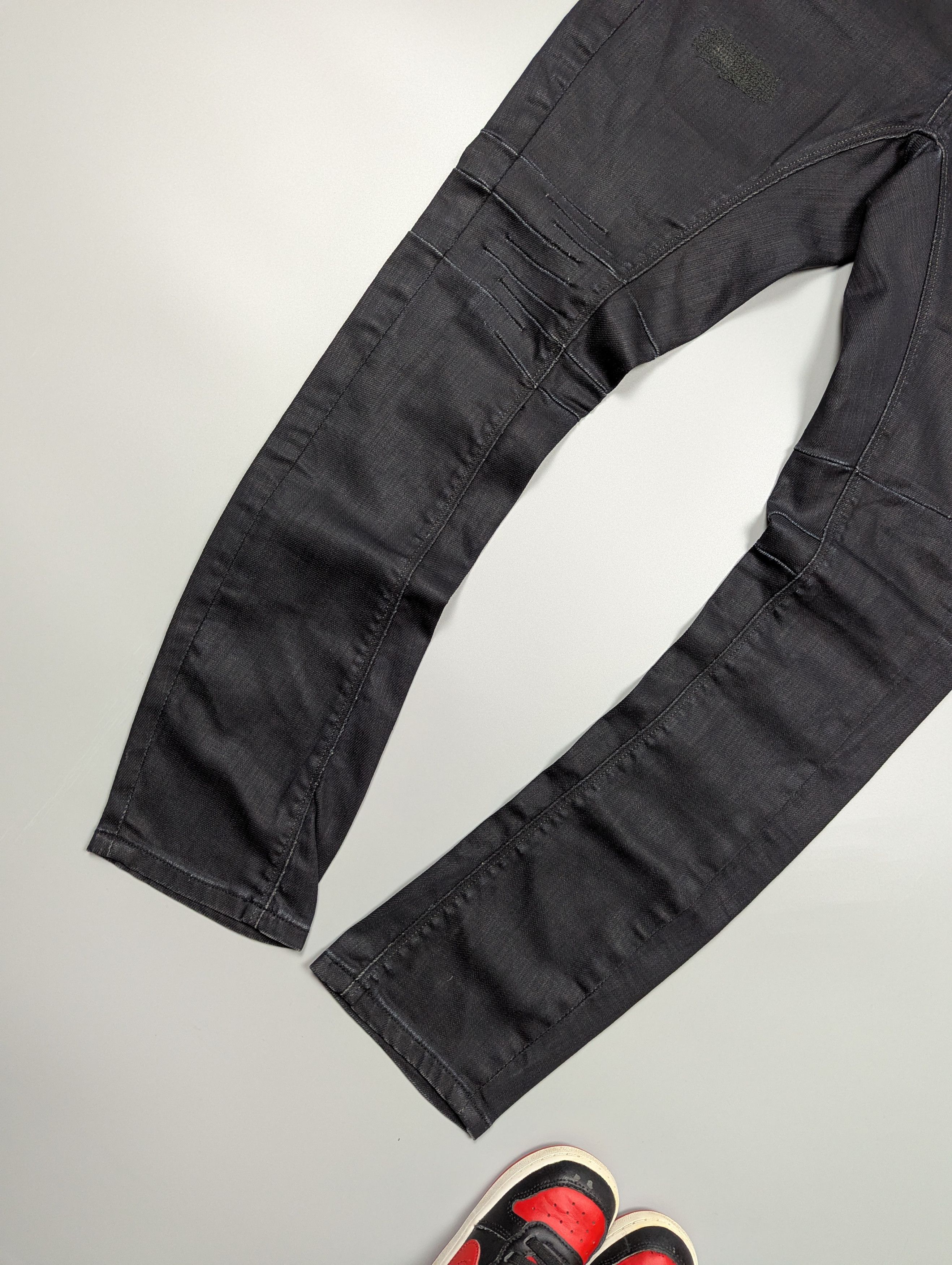 G-Star × Vintage G-Star RAW Women's Center Loose Tapered Distressed Jeans Size 29" - 2 Thumbnail