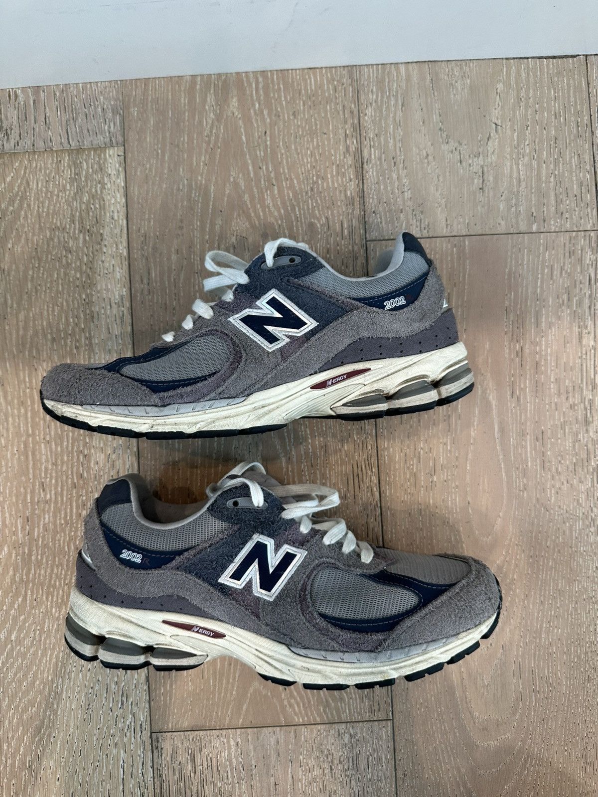 New Balance New Balance 2002R Navy Castlerock Size US 9.5 / EU 42-43 - 4 Thumbnail