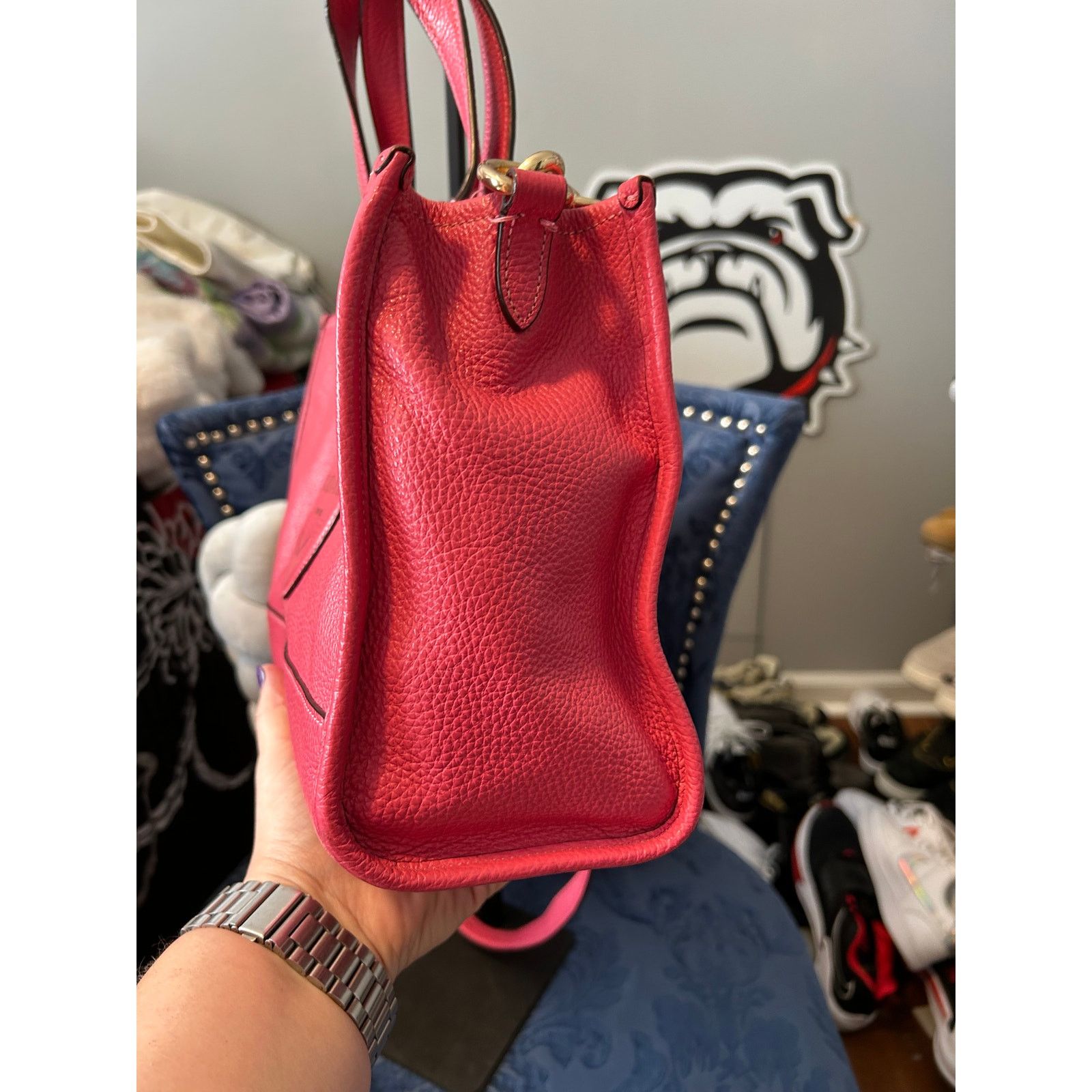 Coach Coach Dempsey Pink Carry-All Bag with Patch Size ONE SIZE - 2 Thumbnail