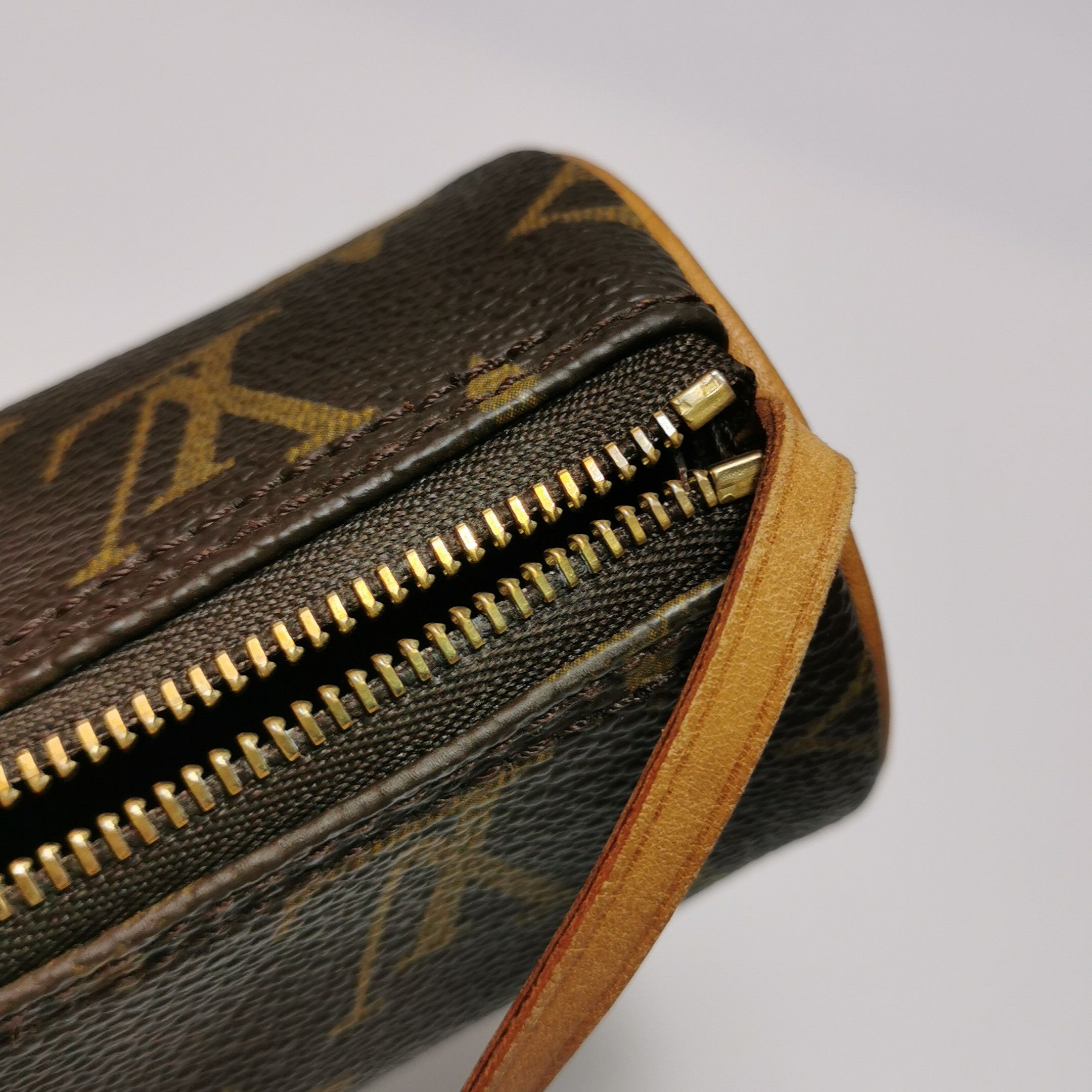 Louis Vuitton Louis Vuitton (LV) Papillon Mini Vegetable Tanned Leather M Size ONE SIZE - 5 Thumbnail