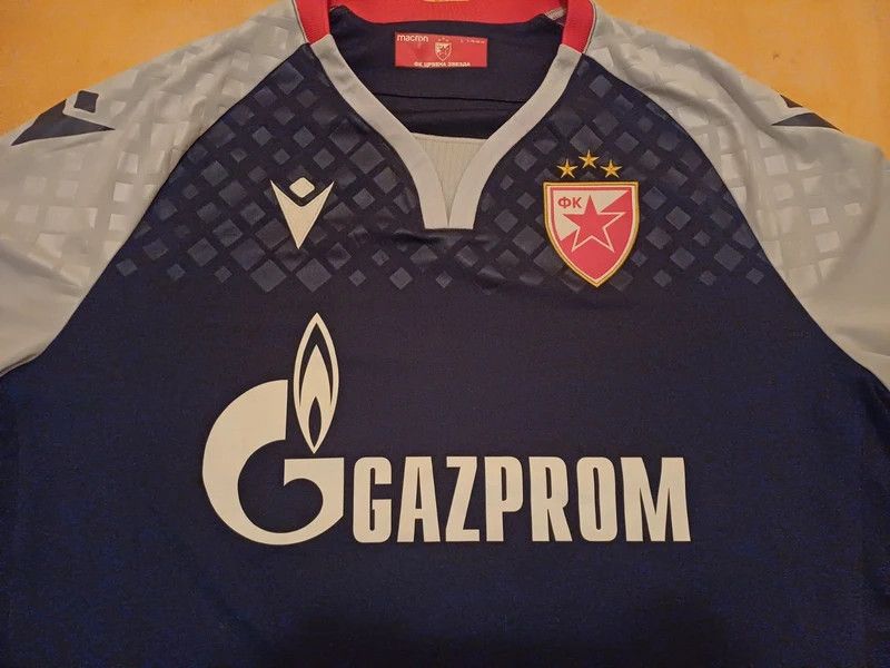 Macron Macron Crvena Zvezda 2021-22 away shirt Size US L / EU 52-54 / 3 - 5 Thumbnail