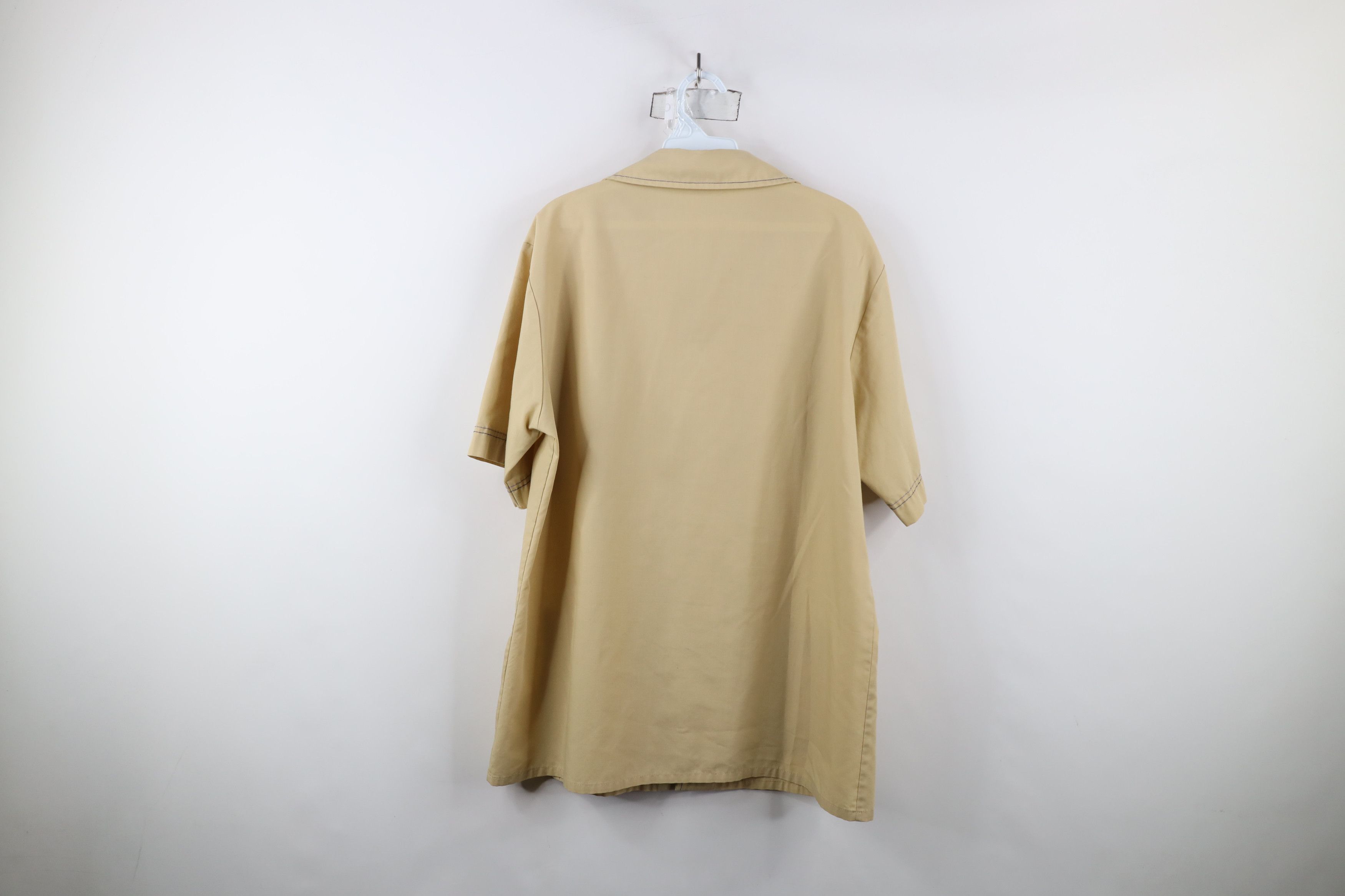 Vintage Vintage 60s 70s Streetwear Short Sleeve Collared Shirt Size US L / EU 52-54 / 3 - 13 Thumbnail