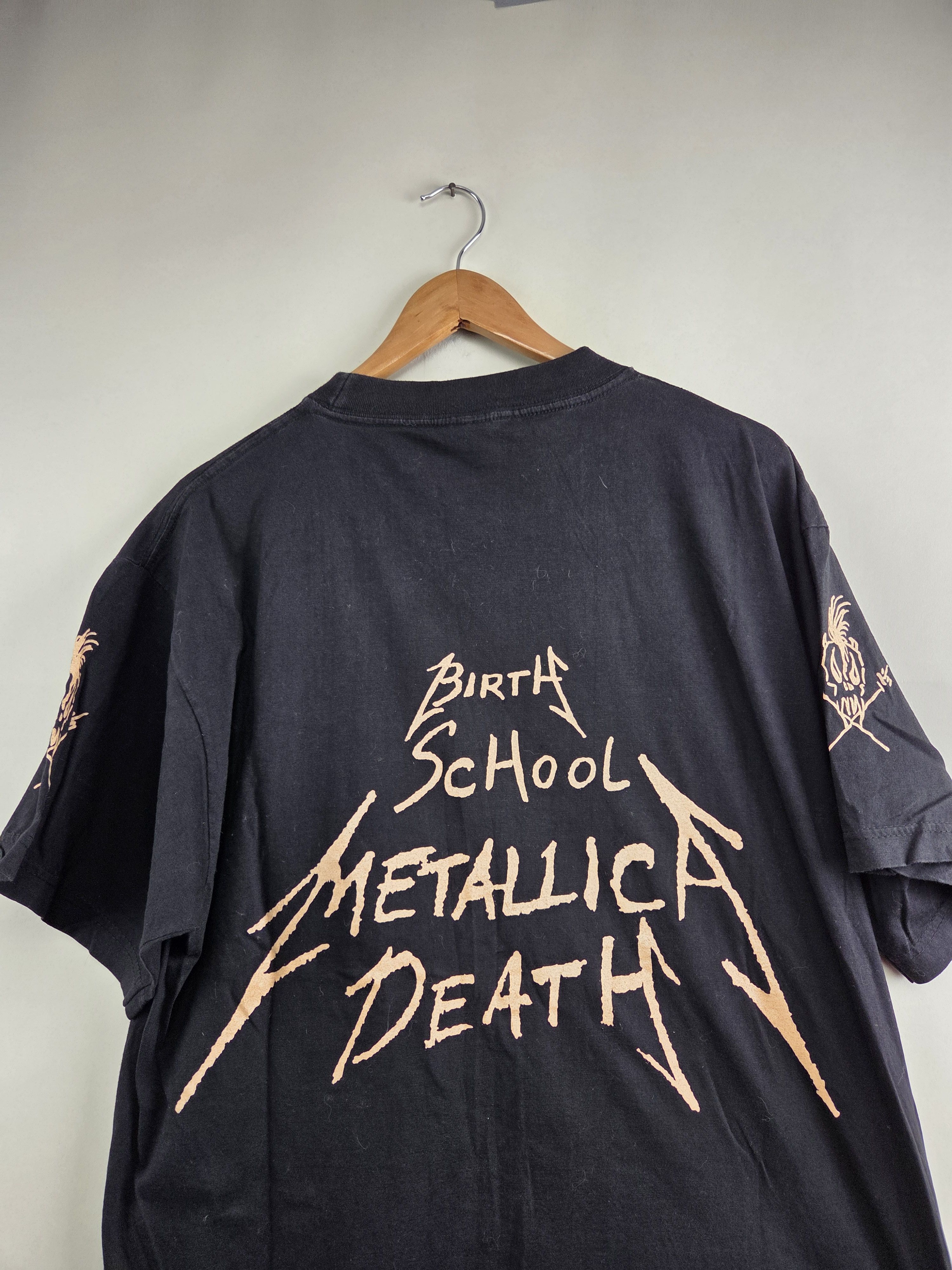 Band Tees × Metallica × Vintage 1994 Metallica Birth school death XL 22.5" 28" Size US XL / EU 56 / 4 - 6 Thumbnail
