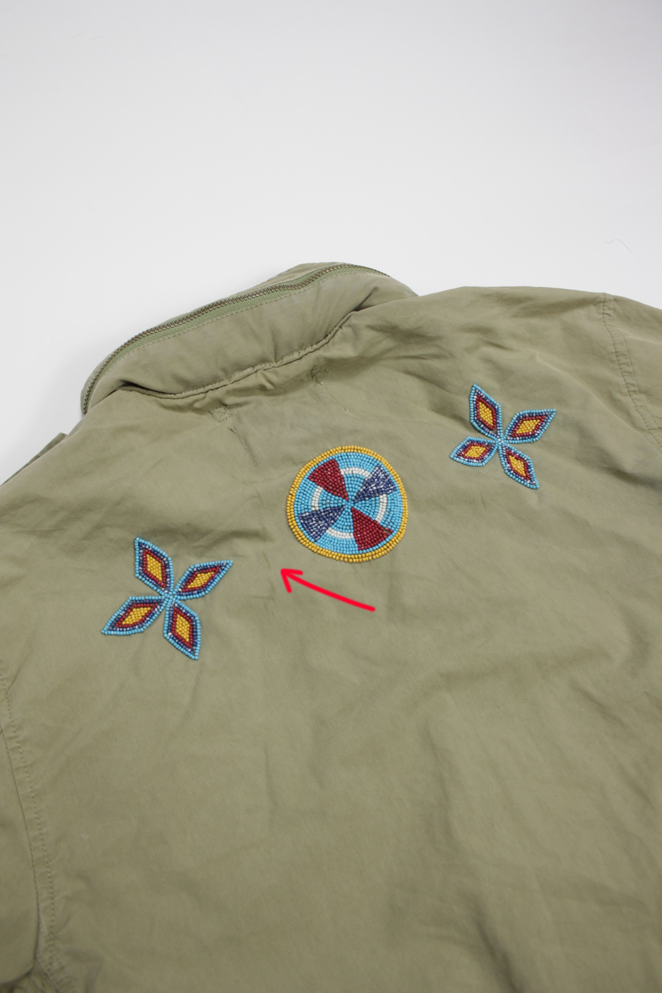 Polo Ralph Lauren × Vintage Polo Denim & Supply Beaded M6 Military Field Jacket Size M / US 6-8 / IT 42-44 - 8 Thumbnail