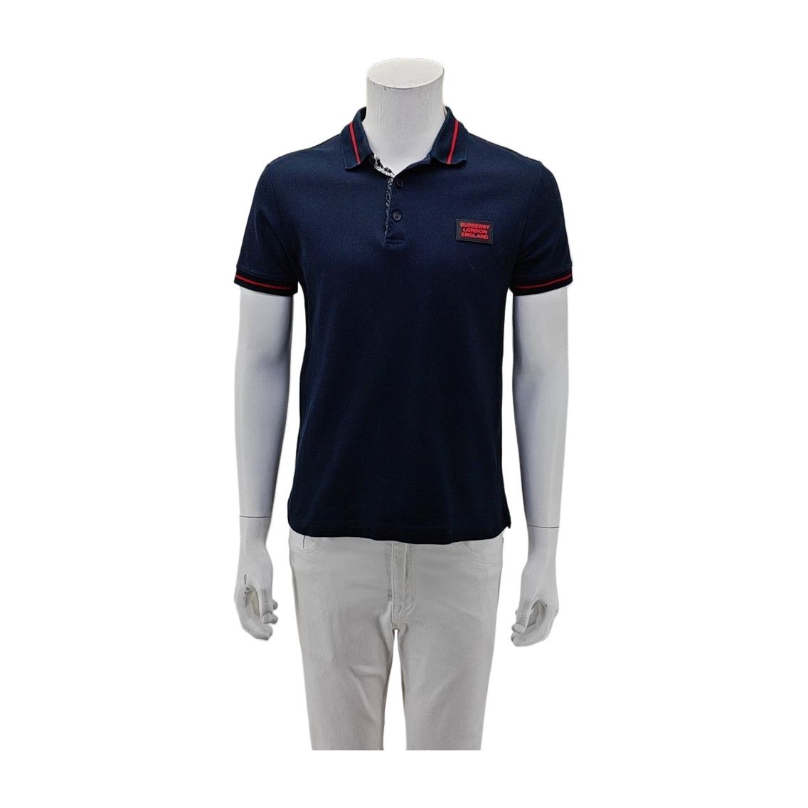 Burberry Burberry Logo Patch Piqué Polo Shirt Size S Size US S / EU 44-46 / 1 - 1 Thumbnail