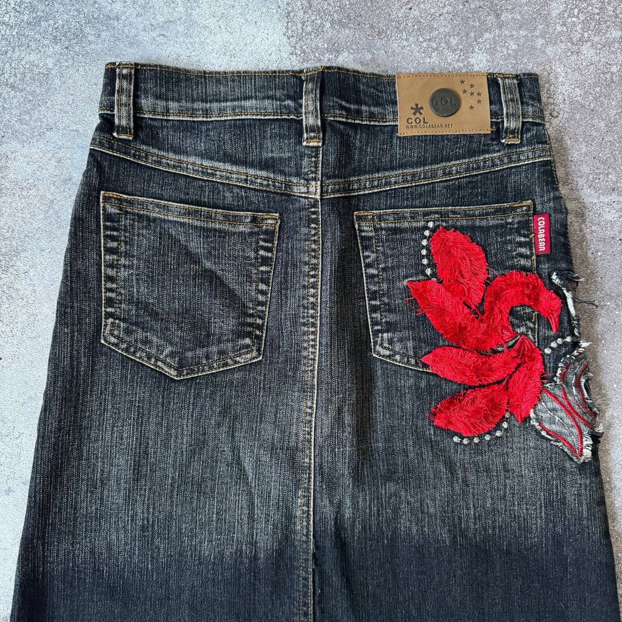20471120 × Hysteric Glamour Amazing Washed Y2K Sexy Mini Skirt (rick owens style) Size 25" / US 0 / IT 36 - 5 Thumbnail