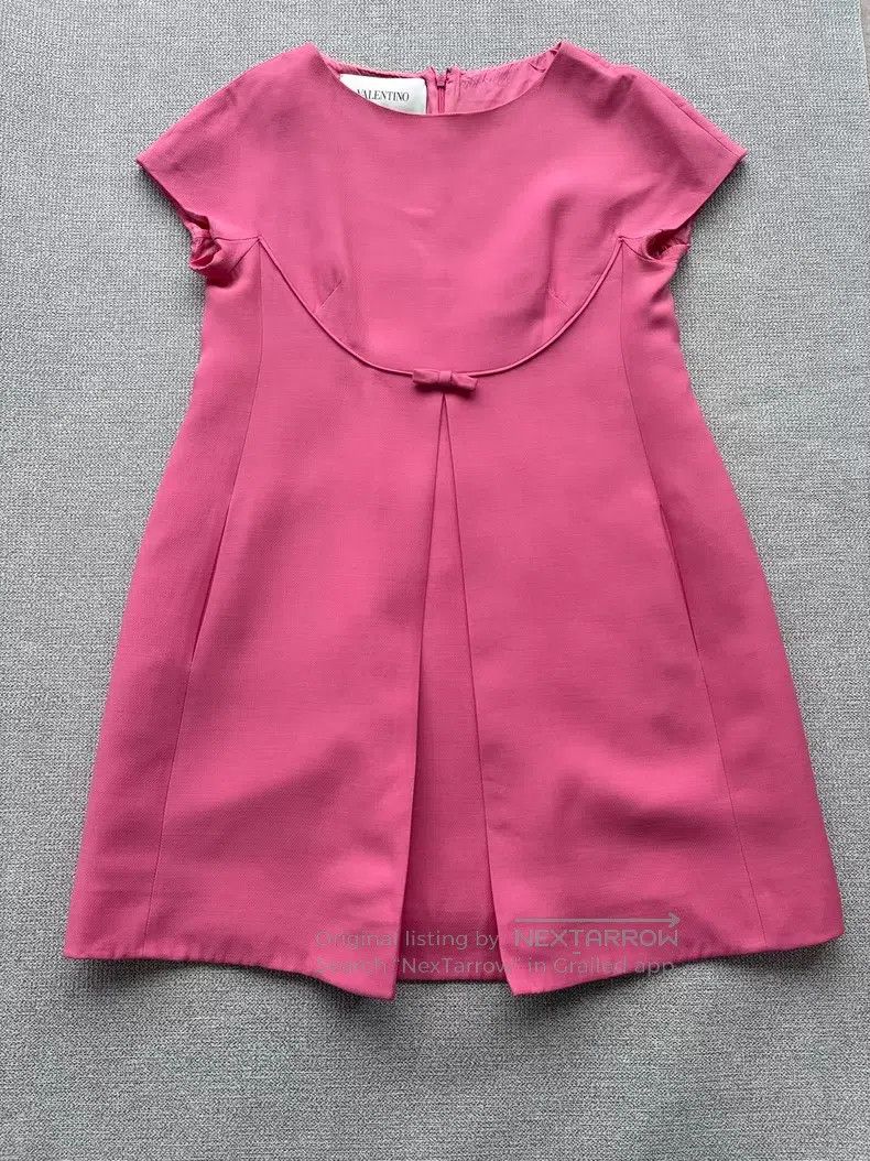 Valentino Valentino Silk wool pink doll dress Size S / US 4 / IT 40 - 1 Thumbnail