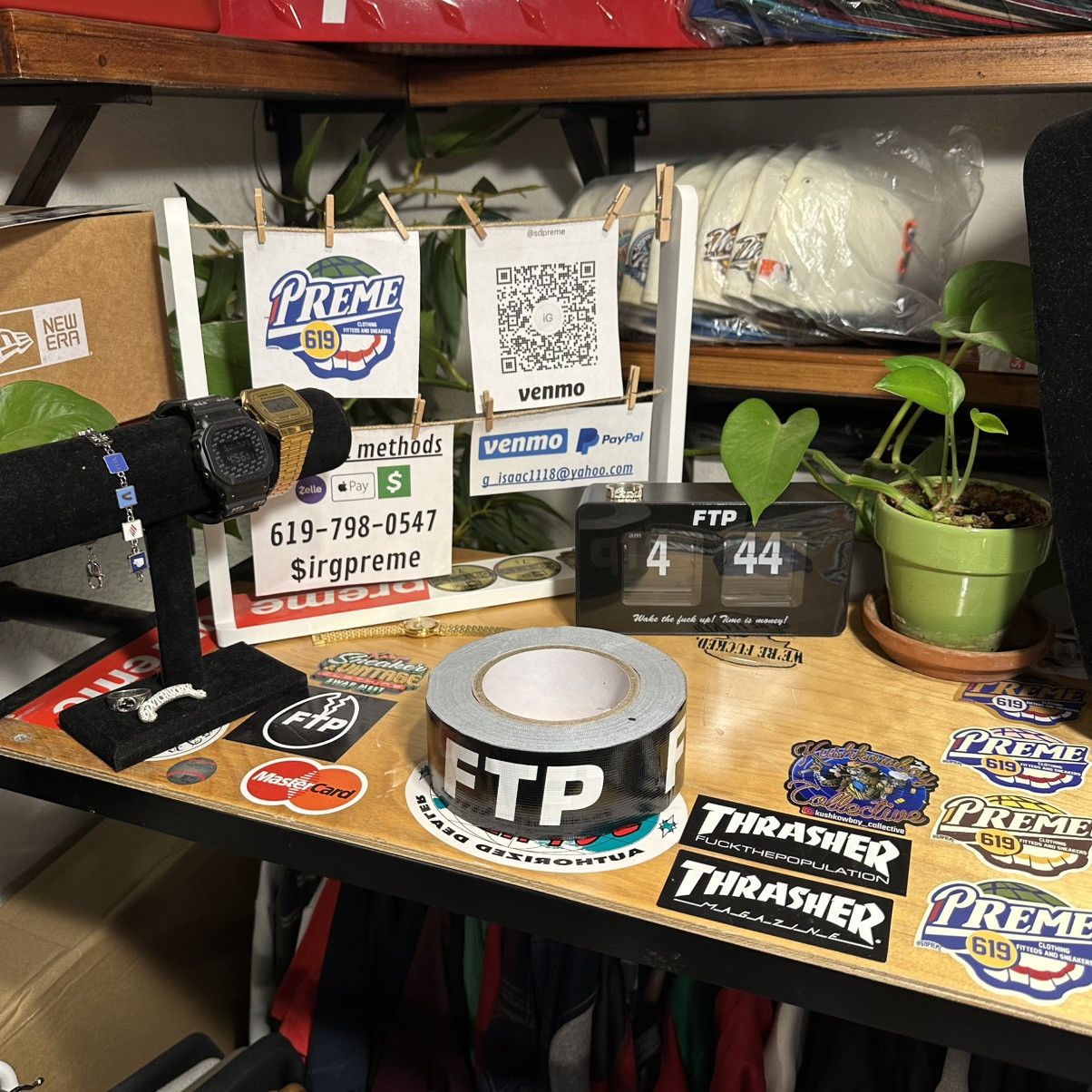 Fuck The Population FTP duck tape DS. Size ONE SIZE - 1 Thumbnail