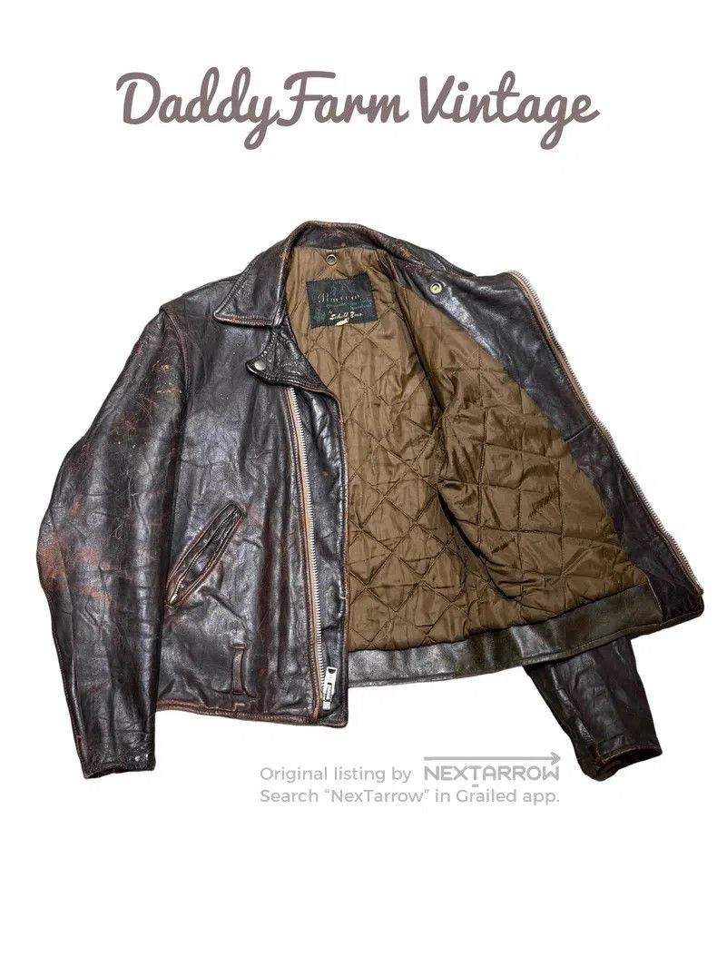 Schott Schott Motorcycle leather coat Size US S / EU 44-46 / 1 - 8 Thumbnail