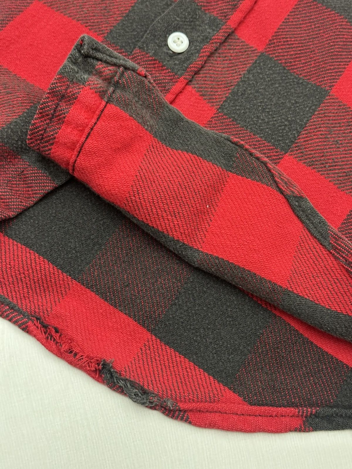 Big Mac Vintage 70's Big Mac Thick Flannel Button Down Red Plaid M Size US M / EU 48-50 / 2 - 8 Thumbnail
