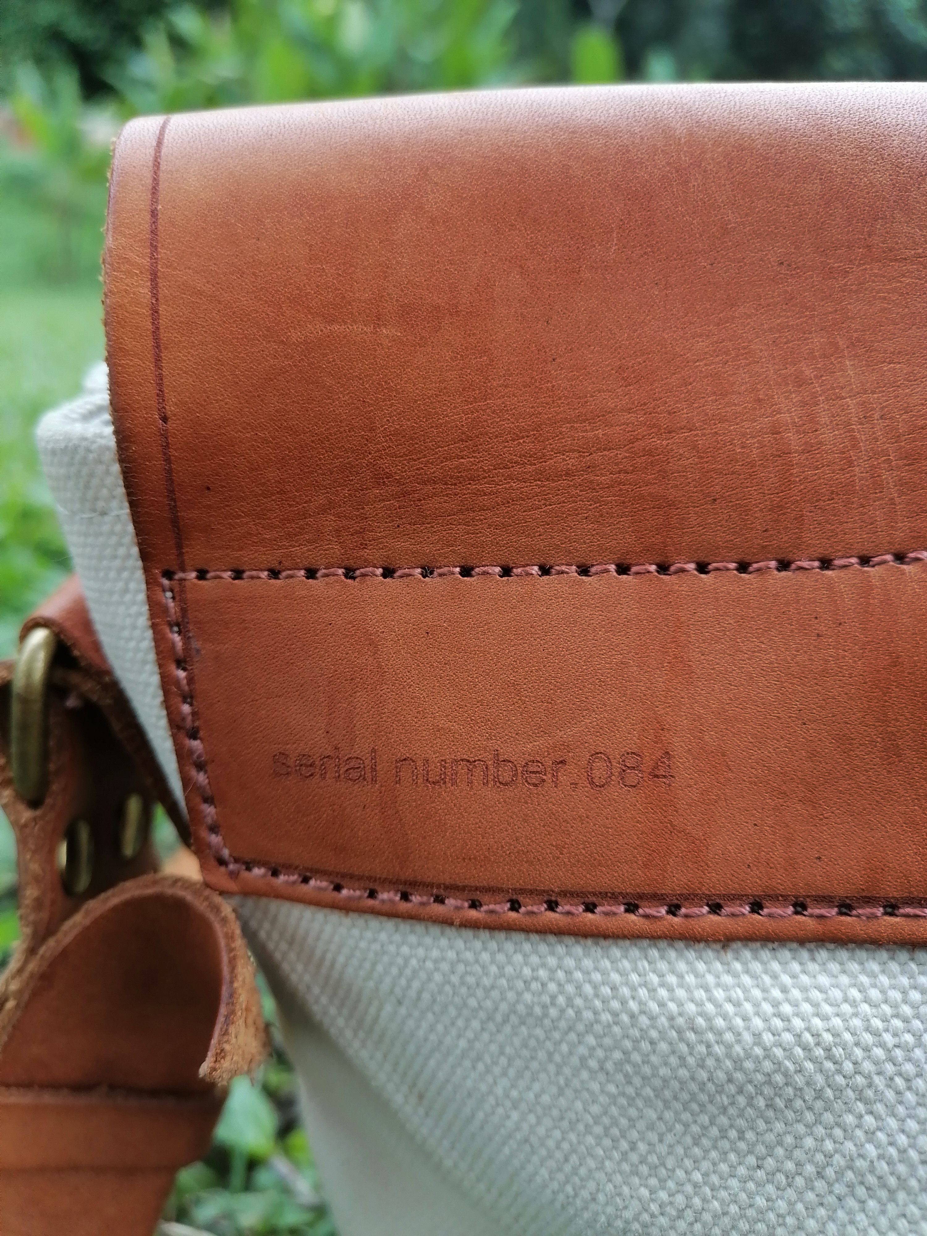 Japanese Brand Butler Verner Sails x Beams Canvas Leather Crossbody Bag Size ONE SIZE - 6 Thumbnail