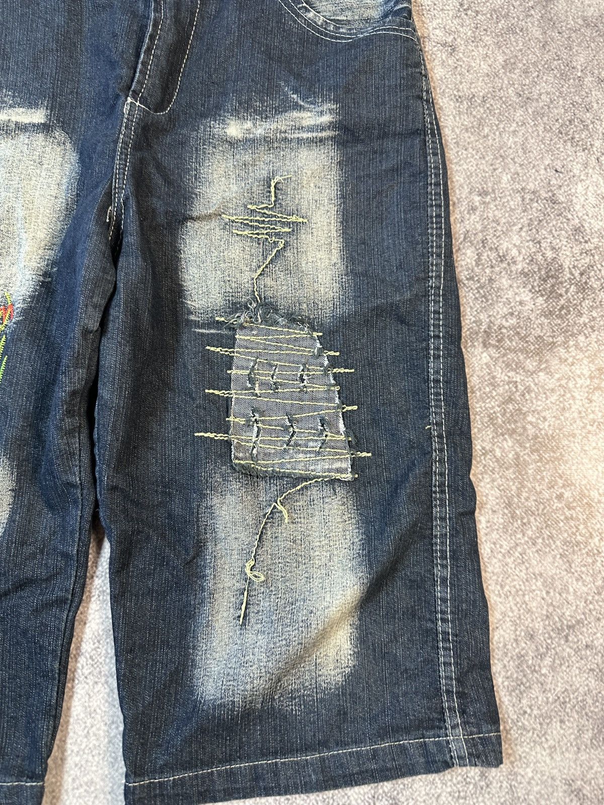 Other Y2K Vintage Denim Shorts Streetwear Style Balenciaga Baggy S Size US 30 / EU 46 - 3 Thumbnail