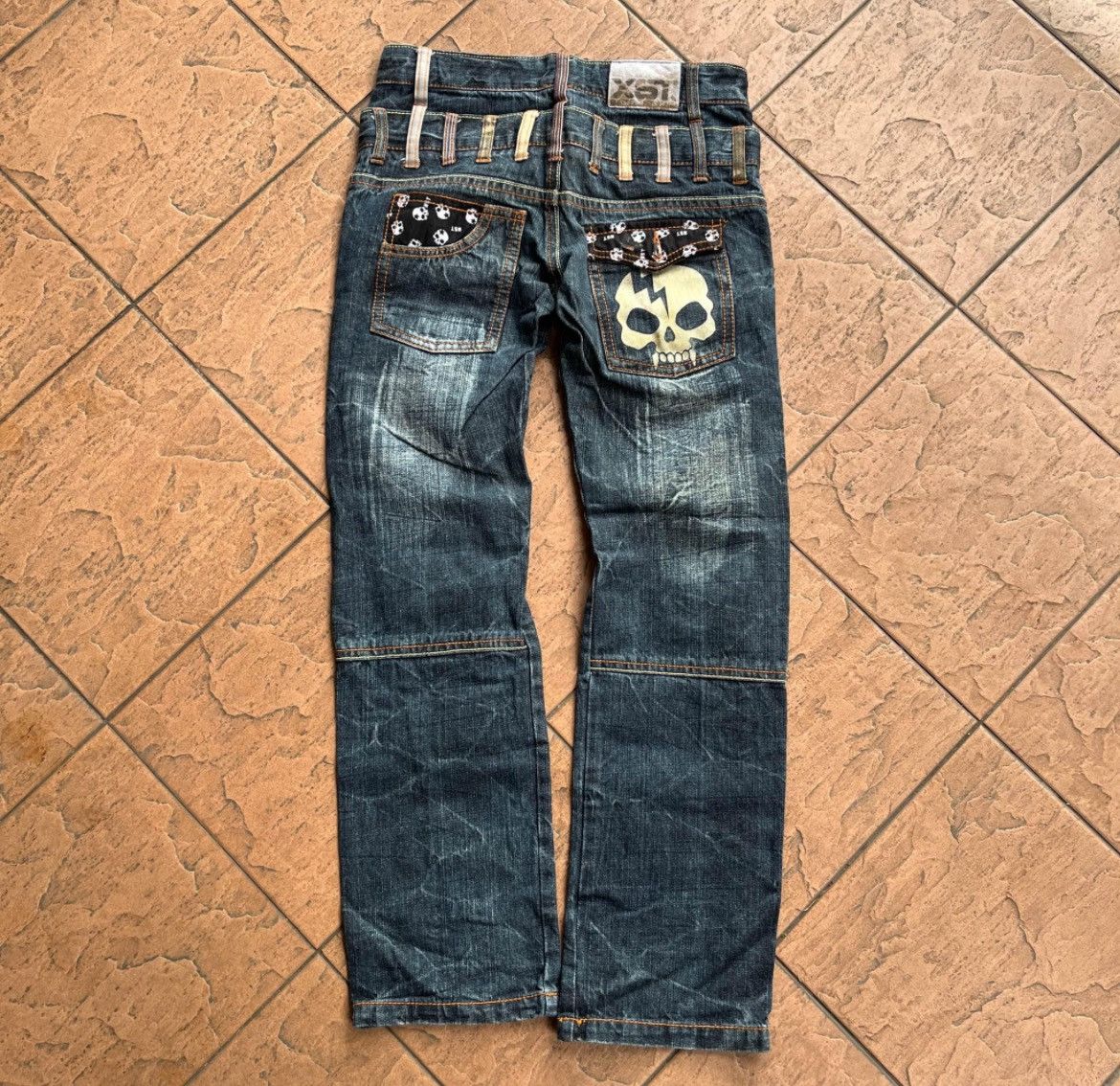 Hysteric Glamour RARE JEANS SKULLS BA-TSU STUDIOS Denim Size US 29 - 1 Thumbnail