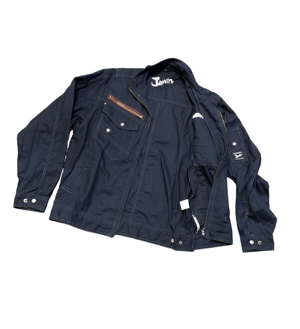 Designer × Japanese Brand Vintage Jawin Greatest Quality Garment Zipper Jacket Size US L / EU 52-54 / 3 - 1 Thumbnail