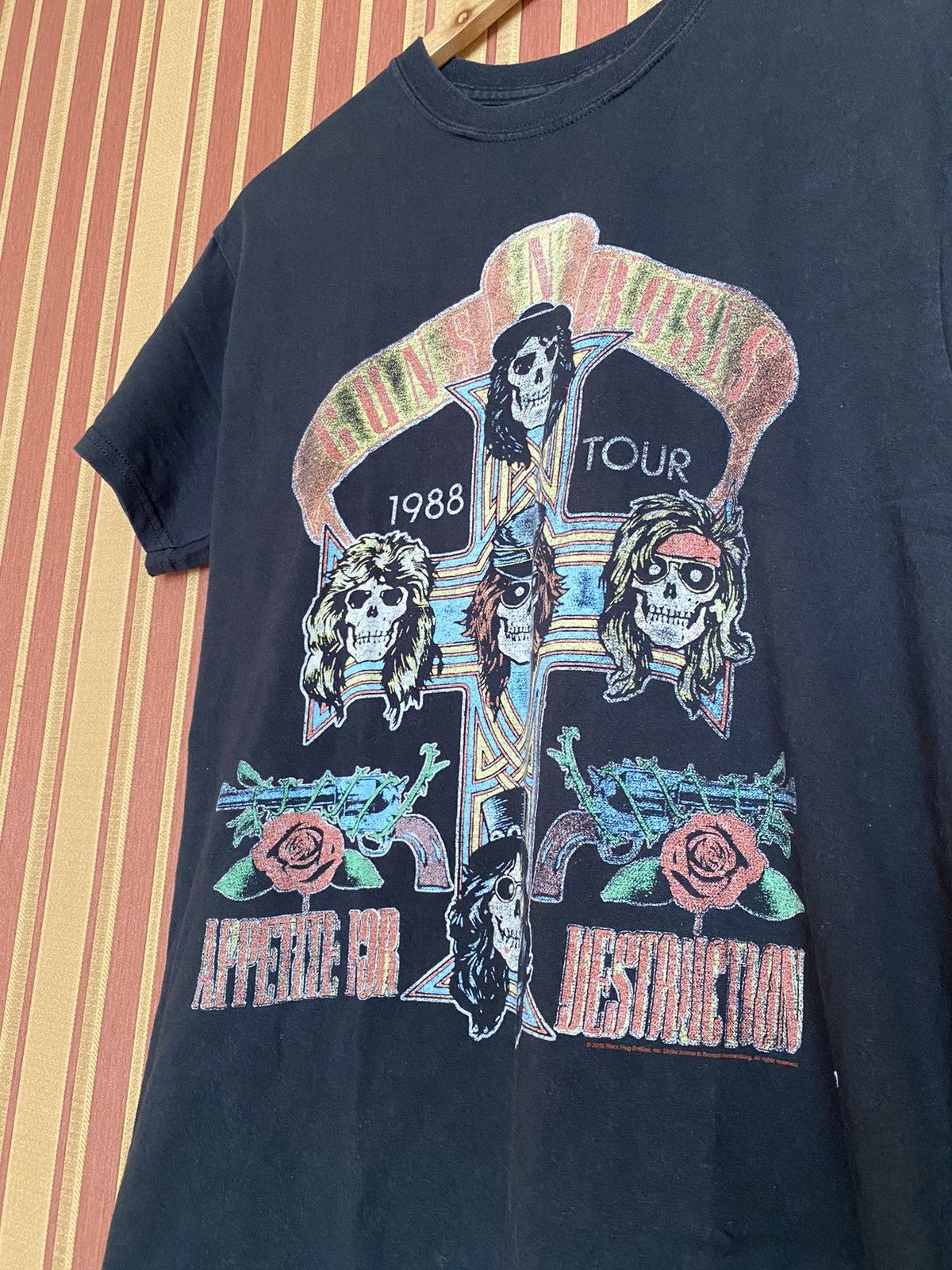 Band Tees Men’s Rock T-Shirt Guns n Roses Vintage M Size US M / EU 48-50 / 2 - 2 Thumbnail