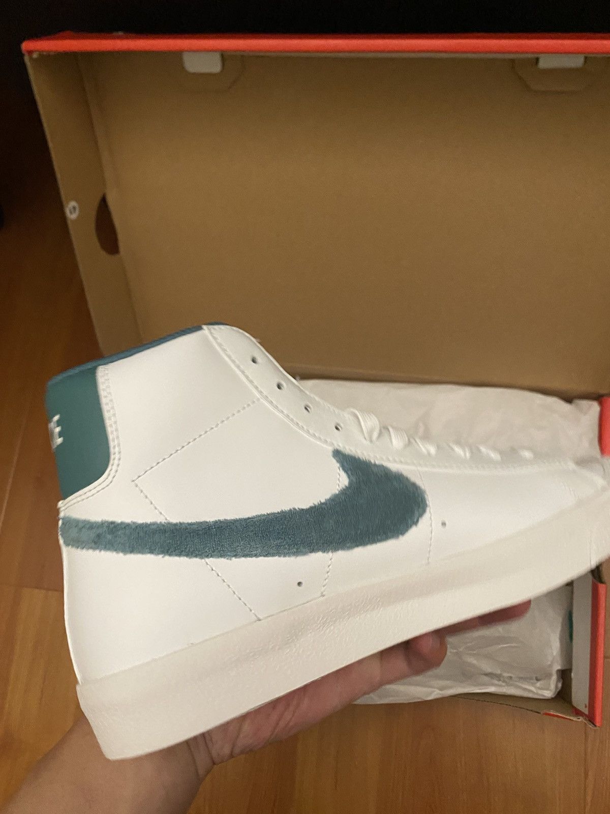 Nike Nike Blazer Mid Summit White Pumice Bicoastal Size US 7 / EU 40 - 3 Thumbnail