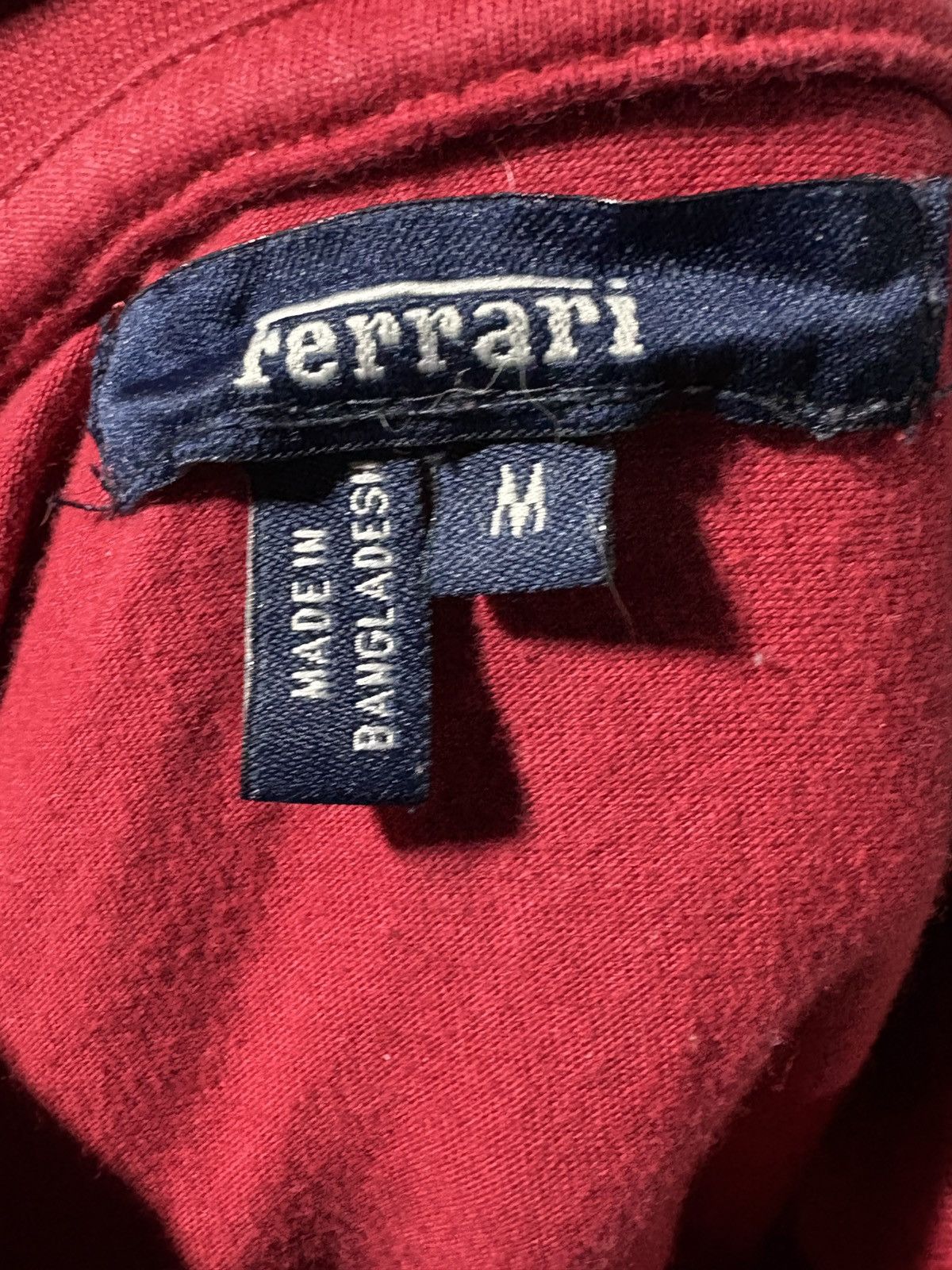 Ferrari Vintage Ferrari Born To Drive 1947 T-Shirt Big Logo Size M Size US M / EU 48-50 / 2 - 4 Thumbnail