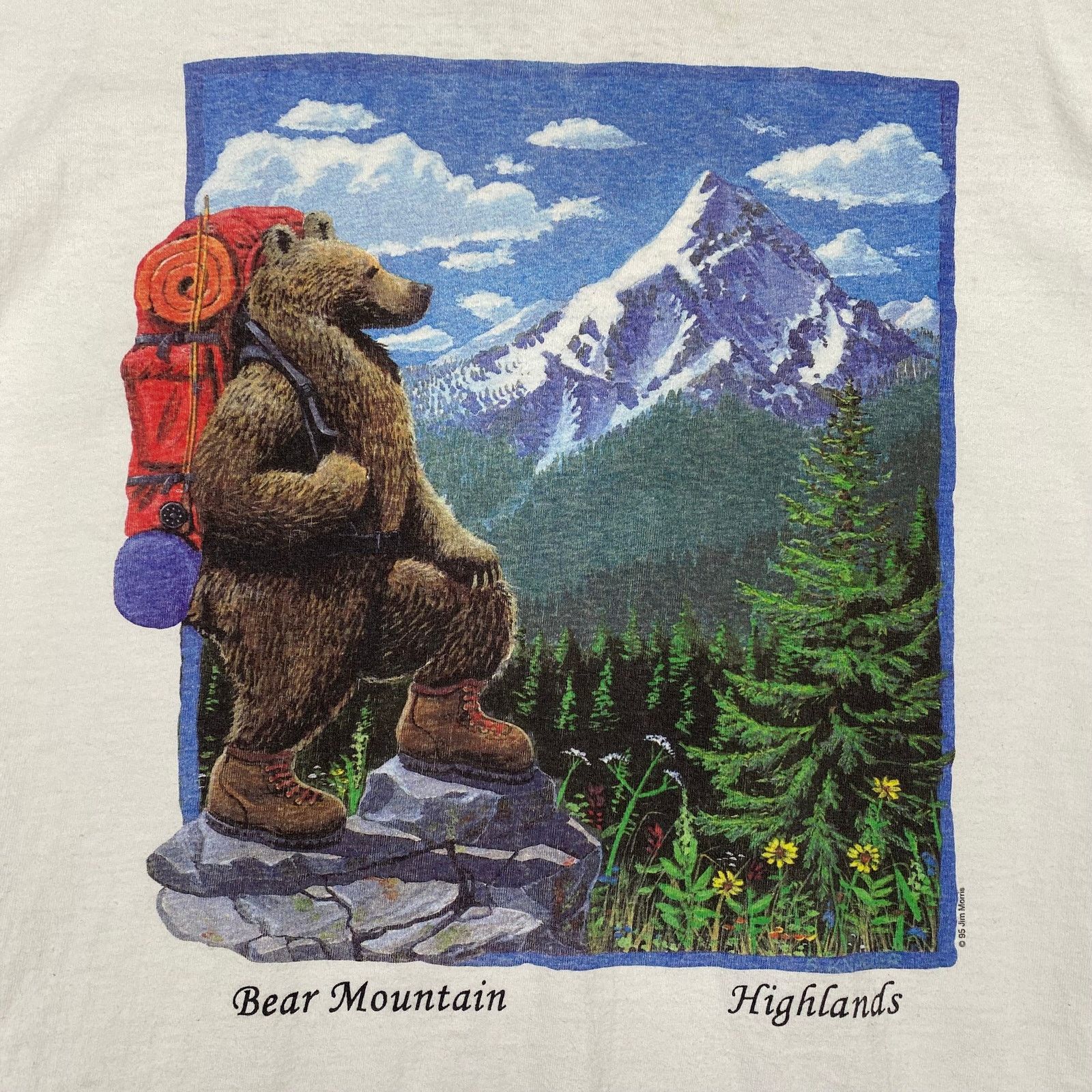 Vintage Vintage 1995 Jim Morris Bear Mountain Highlands Shirt 22x30 Size US L / EU 52-54 / 3 - 4 Thumbnail