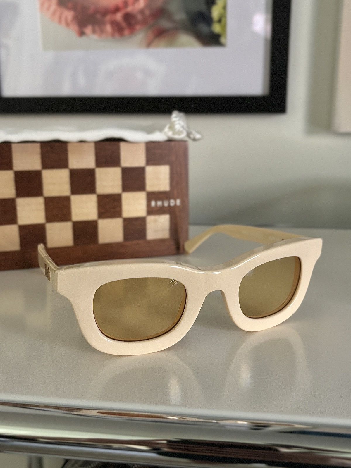 Rhude RHUDE RHODEO SUNGLASSES Size ONE SIZE - 5 Thumbnail