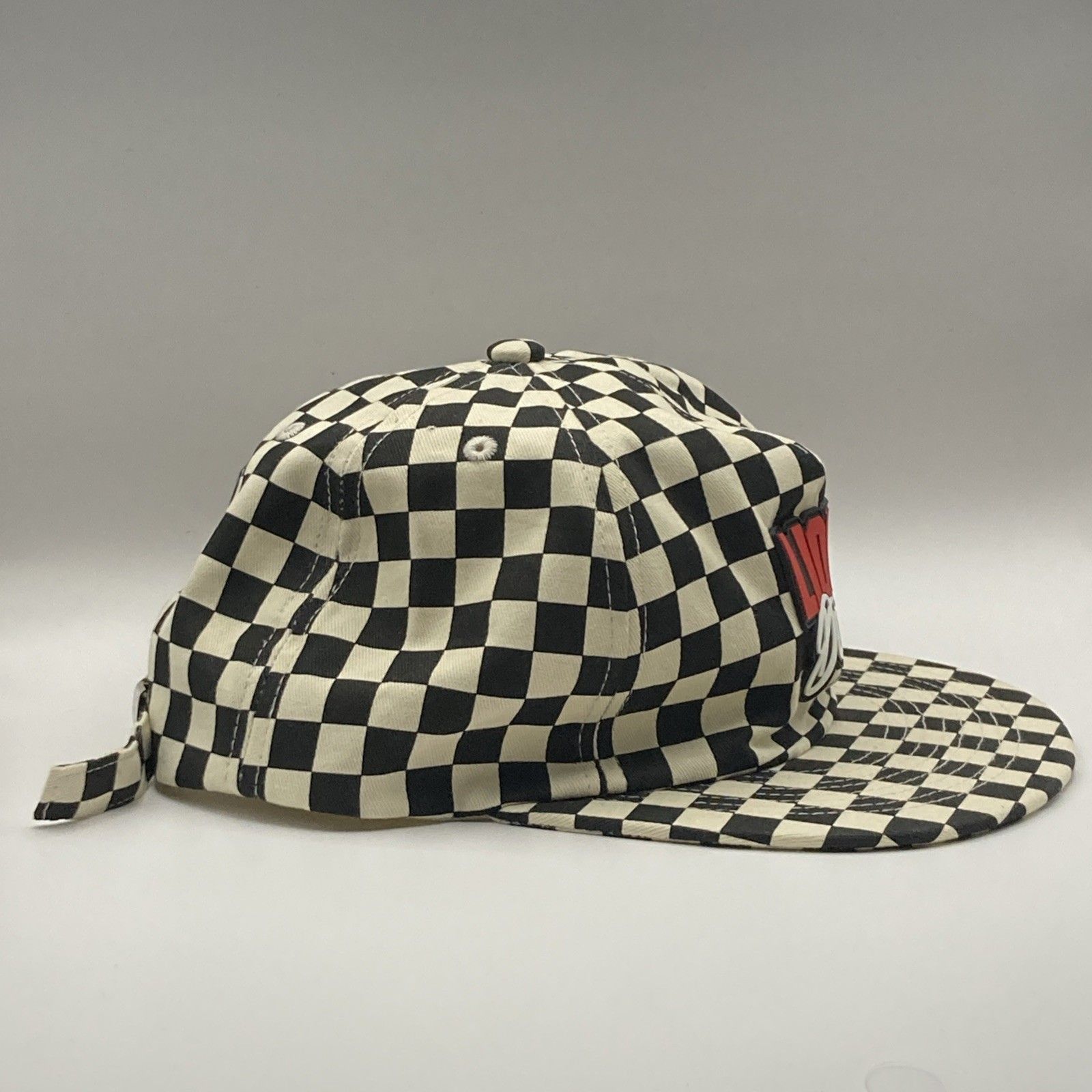 Other Liquid Death Checkered Hat OS Strap "Murder Your Thirst Cap" Size ONE SIZE - 2 Thumbnail