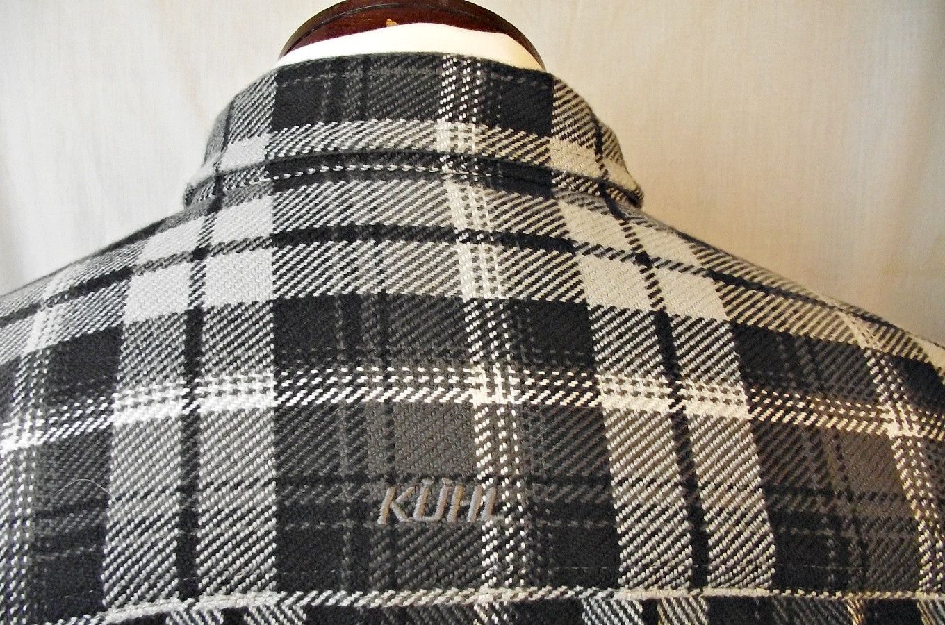 Kuhl KUHL Mens Disordr Heavyweight Flannel Shirt Black Plaid 7334 Size US L / EU 52-54 / 3 - 8 Thumbnail