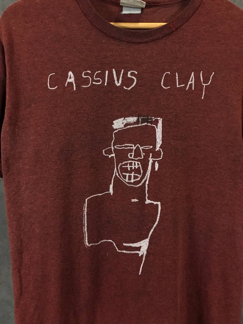 Vintage Cassius Clay x Jean Michael Basquiat art vintage tee Size US L / EU 52-54 / 3 - 3 Thumbnail