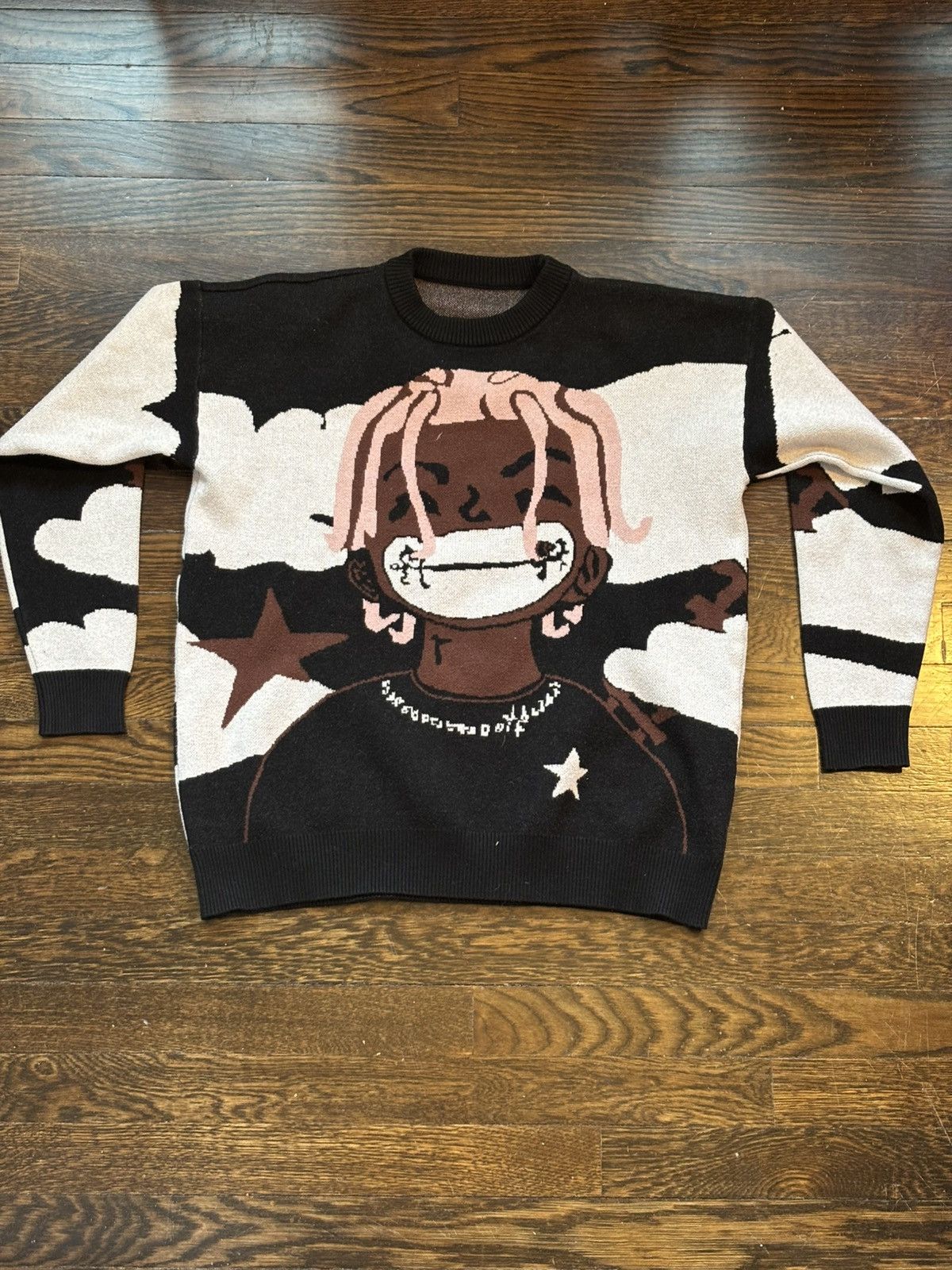 Other Knitted Sweater Pullover Black Japanese Anime Size M / US 6-8 / IT 42-44 - 1 Thumbnail