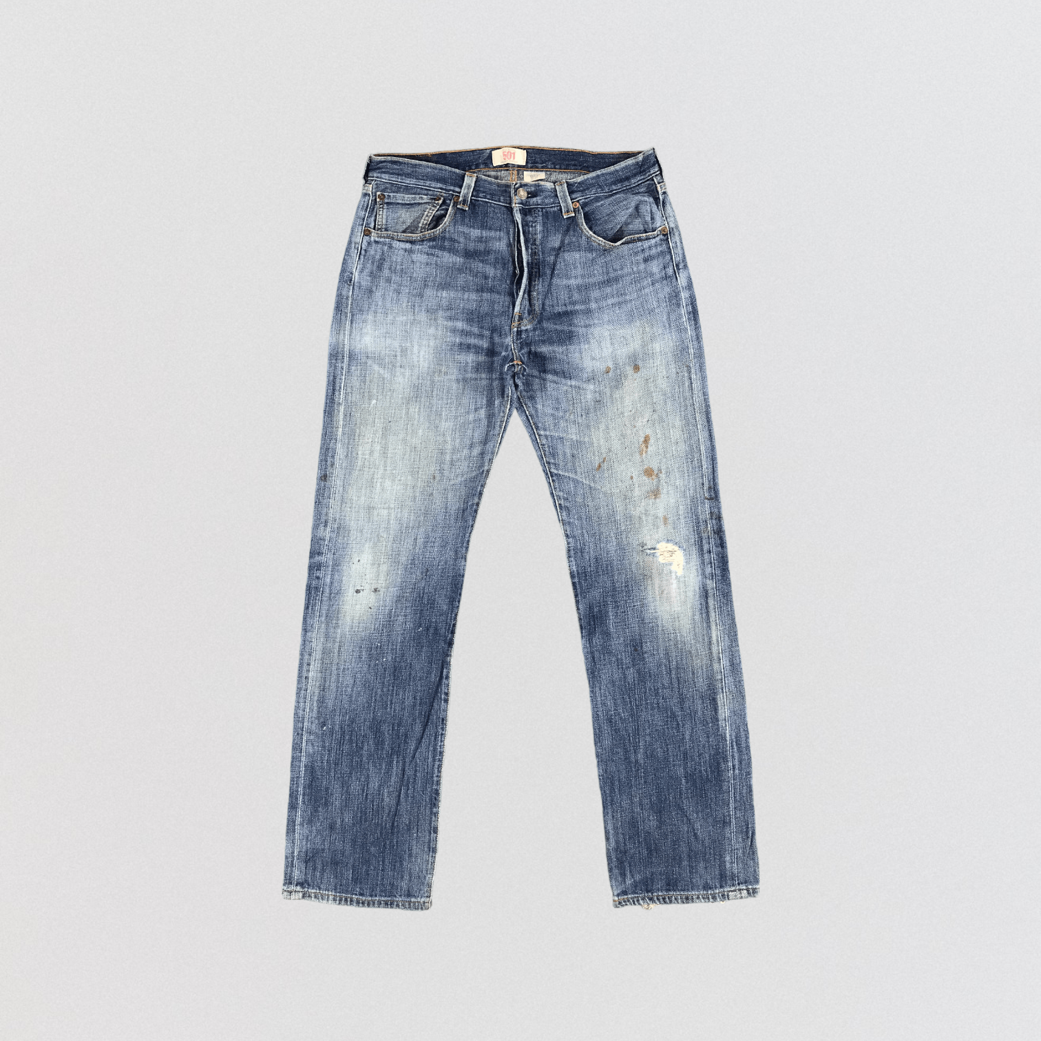Levi's Vintage Blue Wash Levis 501 Jeans-JM1985 Size US 36 / EU 52 - 1 Thumbnail