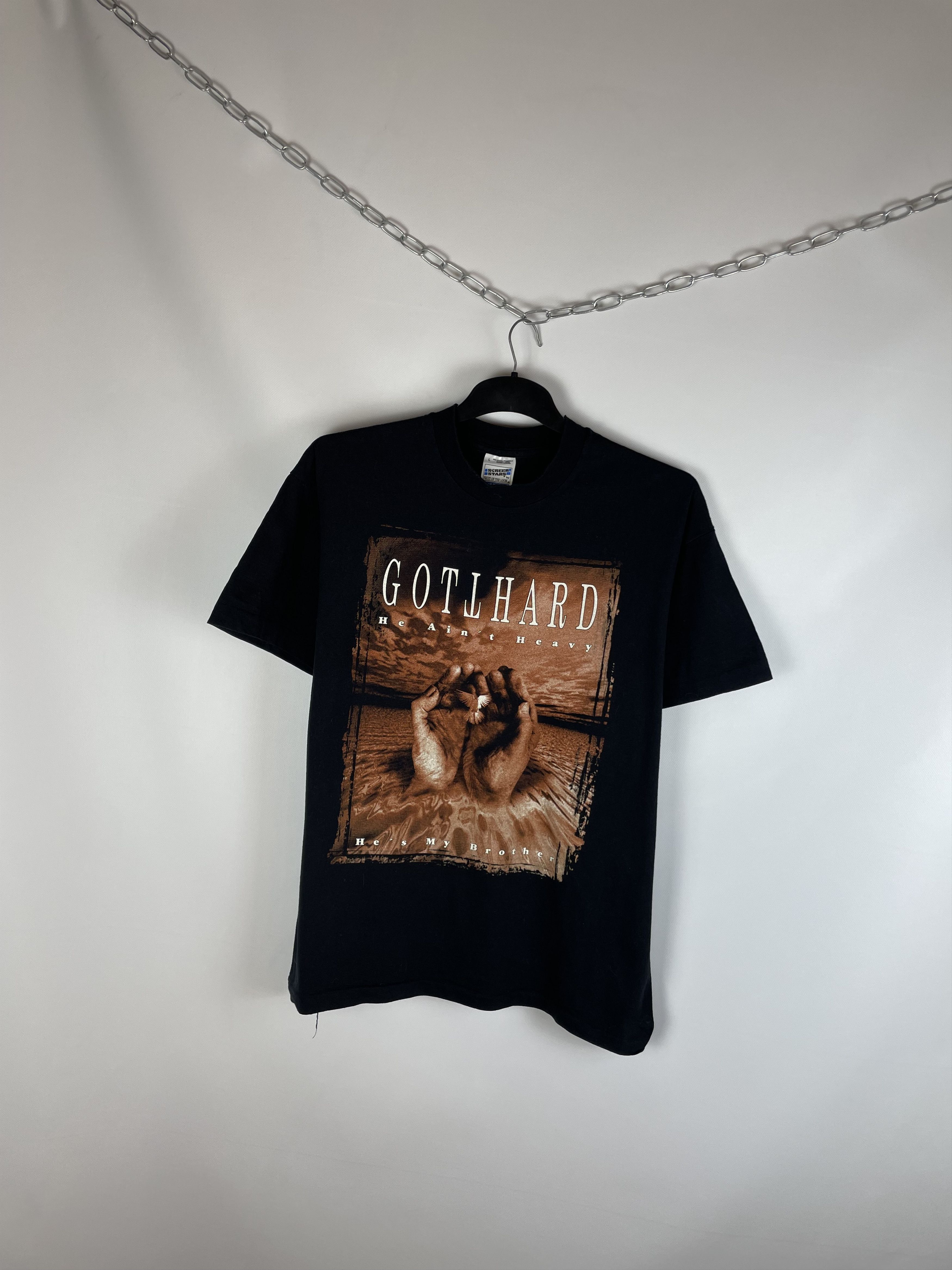 Band Tees Gotthard 90s Tour Tee Vintage Size US L / EU 52-54 / 3 - 2 Thumbnail