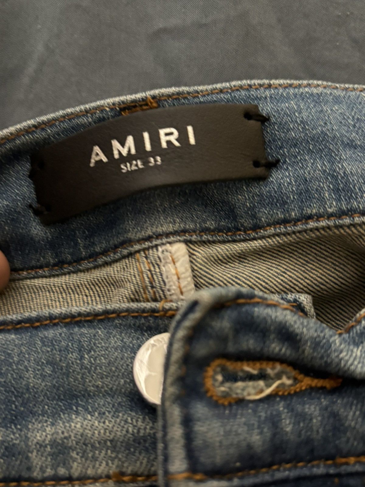 Amiri Amiri stack jeans Size US 33 - 4 Thumbnail