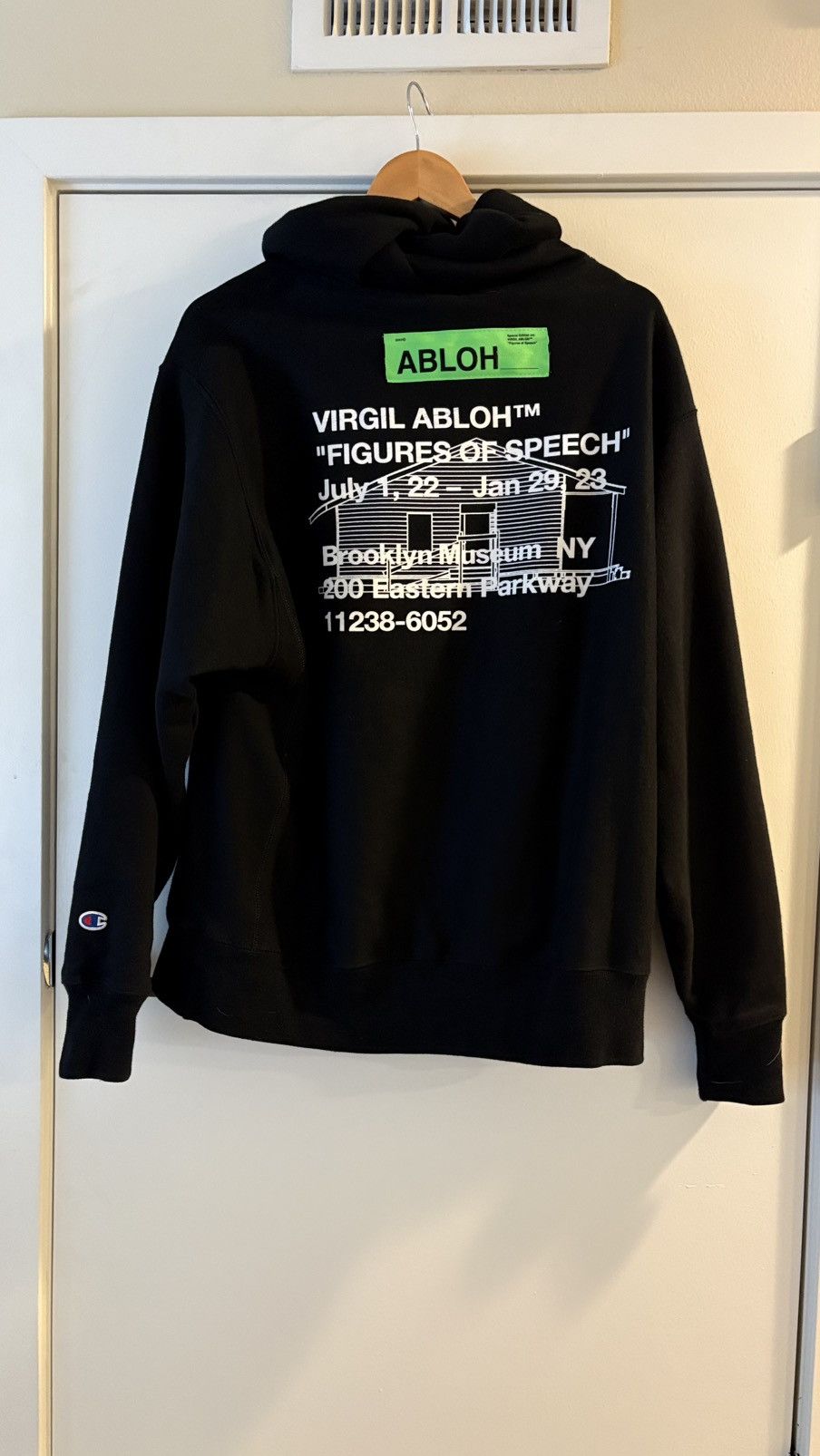 Virgil Abloh Virgil Abloh X Brooklyn Museum Hoodie Size US L / EU 52-54 / 3 - 3 Thumbnail