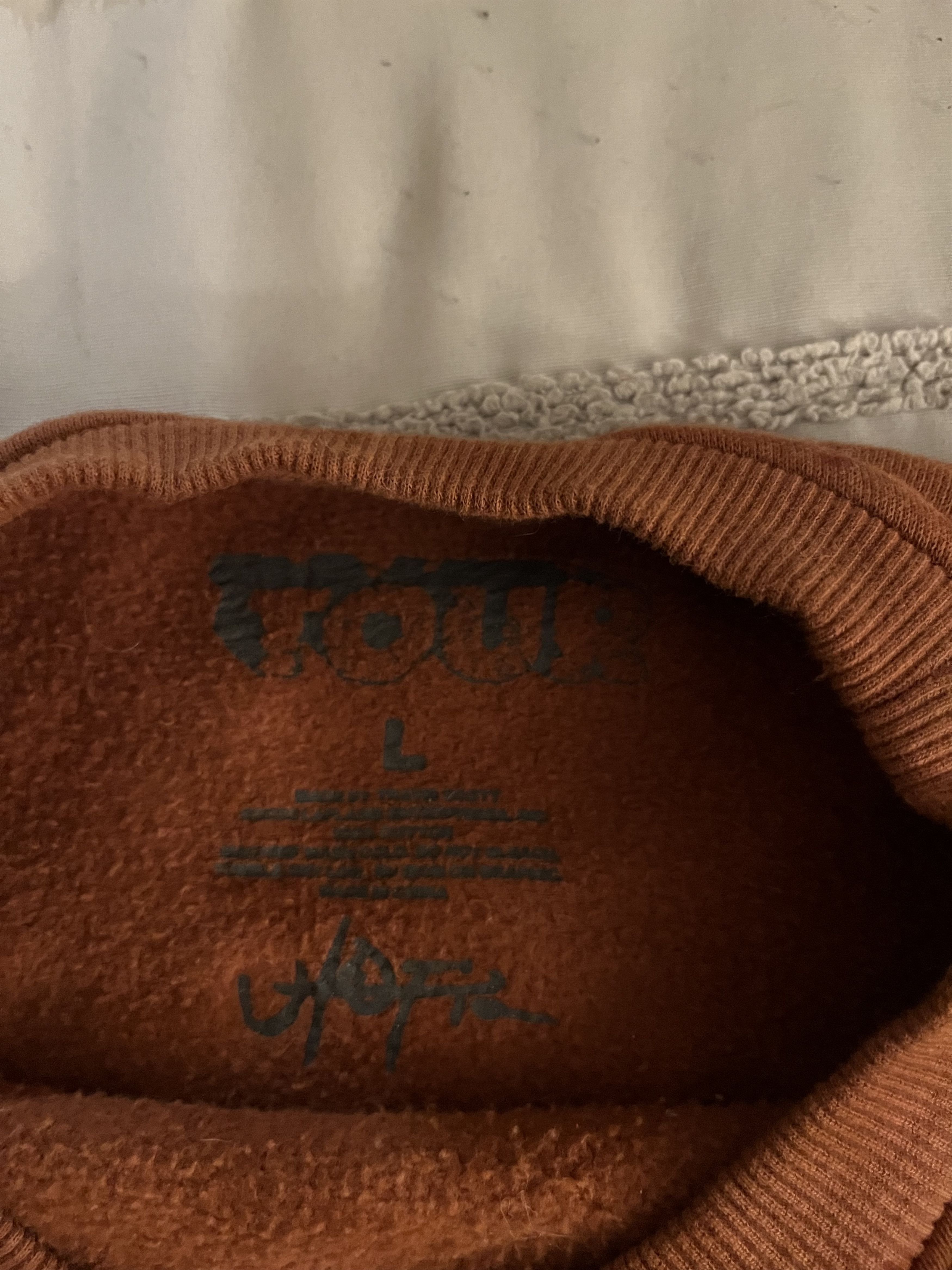 Travis Scott UTOPIA Circus Maximus Brown Sweatshirt Size US L / EU 52-54 / 3 - 4 Thumbnail