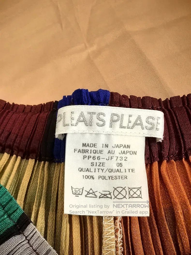 Issey Miyake Issey Miyake size:5 Color-Block Pants Size 31" - 2 Thumbnail