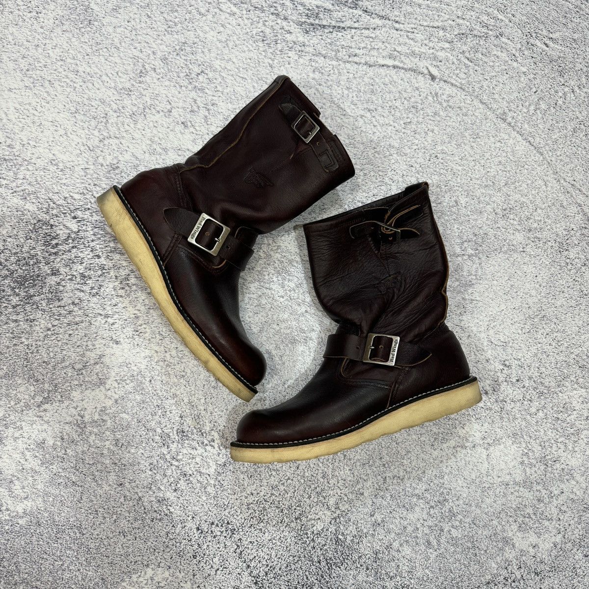 image of Red Wing Ingineer Boots in Brown, Women's (Size 8)