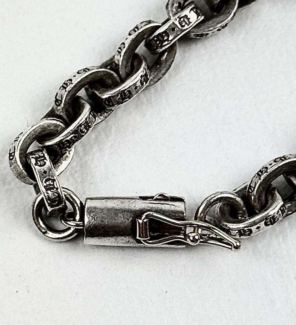 Chrome Hearts Chrome Hearts - Paper Chain - Silver Necklace 18" Size ONE SIZE - 11 Thumbnail