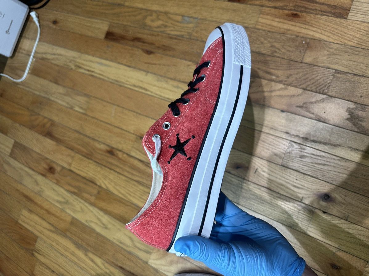 Converse × Stussy Converse x Stussy Chuck 70 Ox (Poppy Red) Size US 12 / EU 45 - 8 Thumbnail