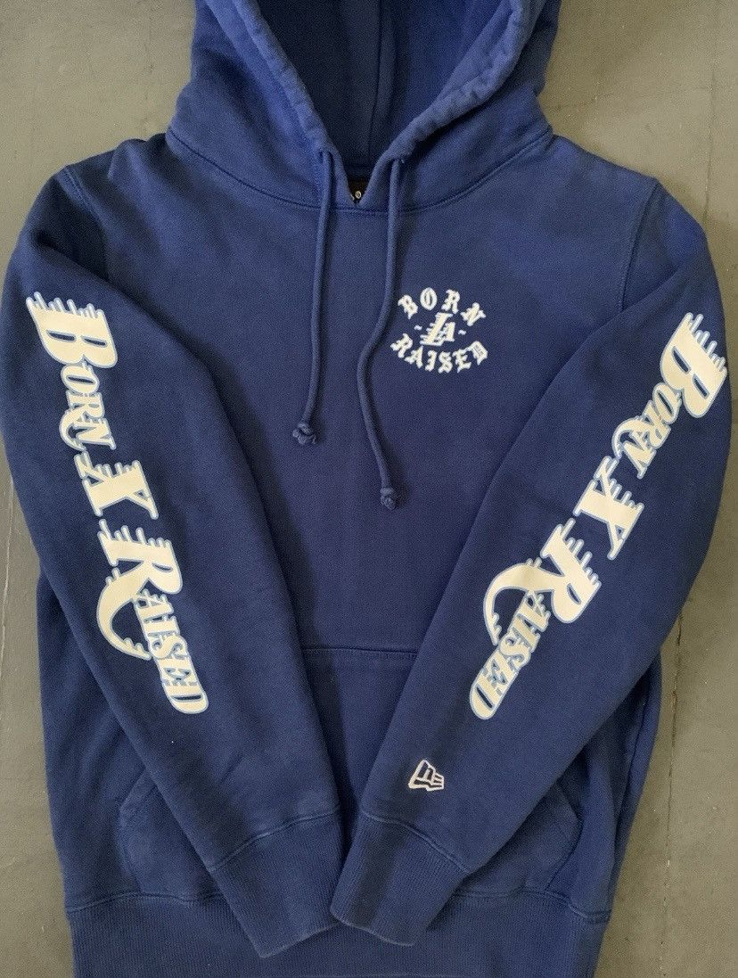 Born X Raised × New Era Los Angeles Lakers New Era Born x Raised Royal Blue Hoodie-S Size US S / EU 44-46 / 1 - 2 Thumbnail
