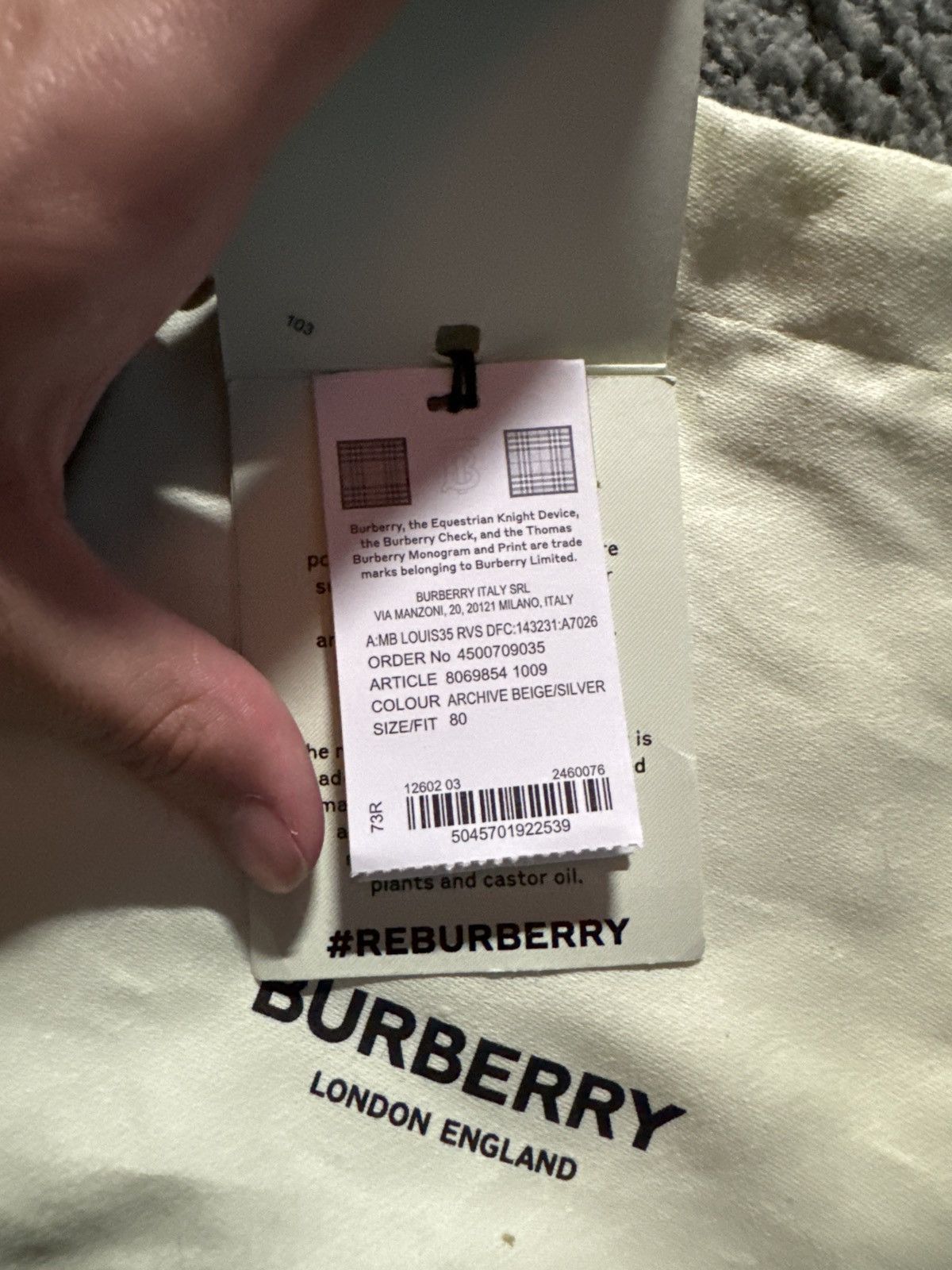 Burberry Burberry Reversible Belt Size 32 - 7 Thumbnail