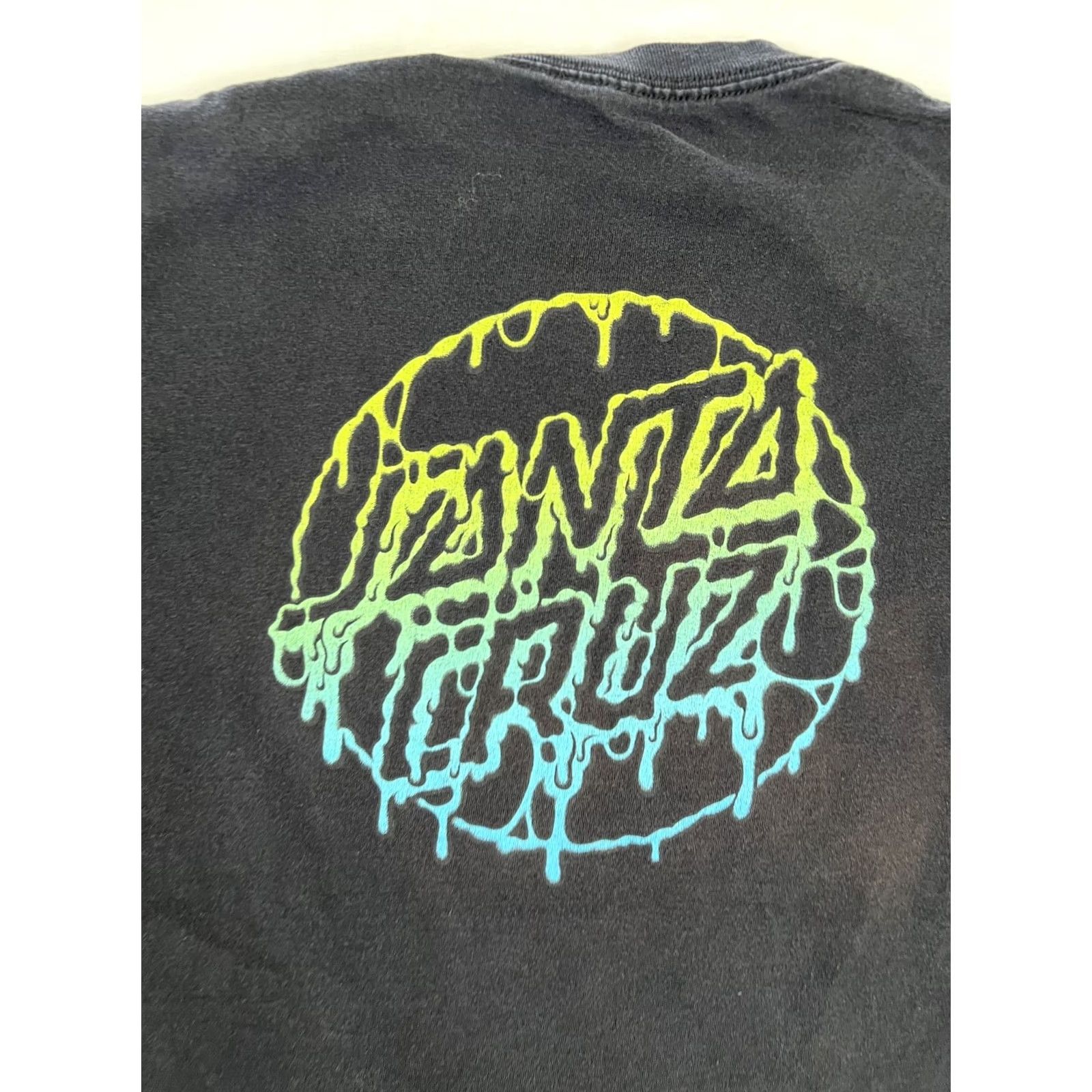 Vintage VINTAGE Santa Cruz T-Shirt Black Size M Logo 90s Slime Gooey Graphic Print Crew Neck Short Sleeve Men Size US M / EU 48-50 / 2 - 7 Thumbnail